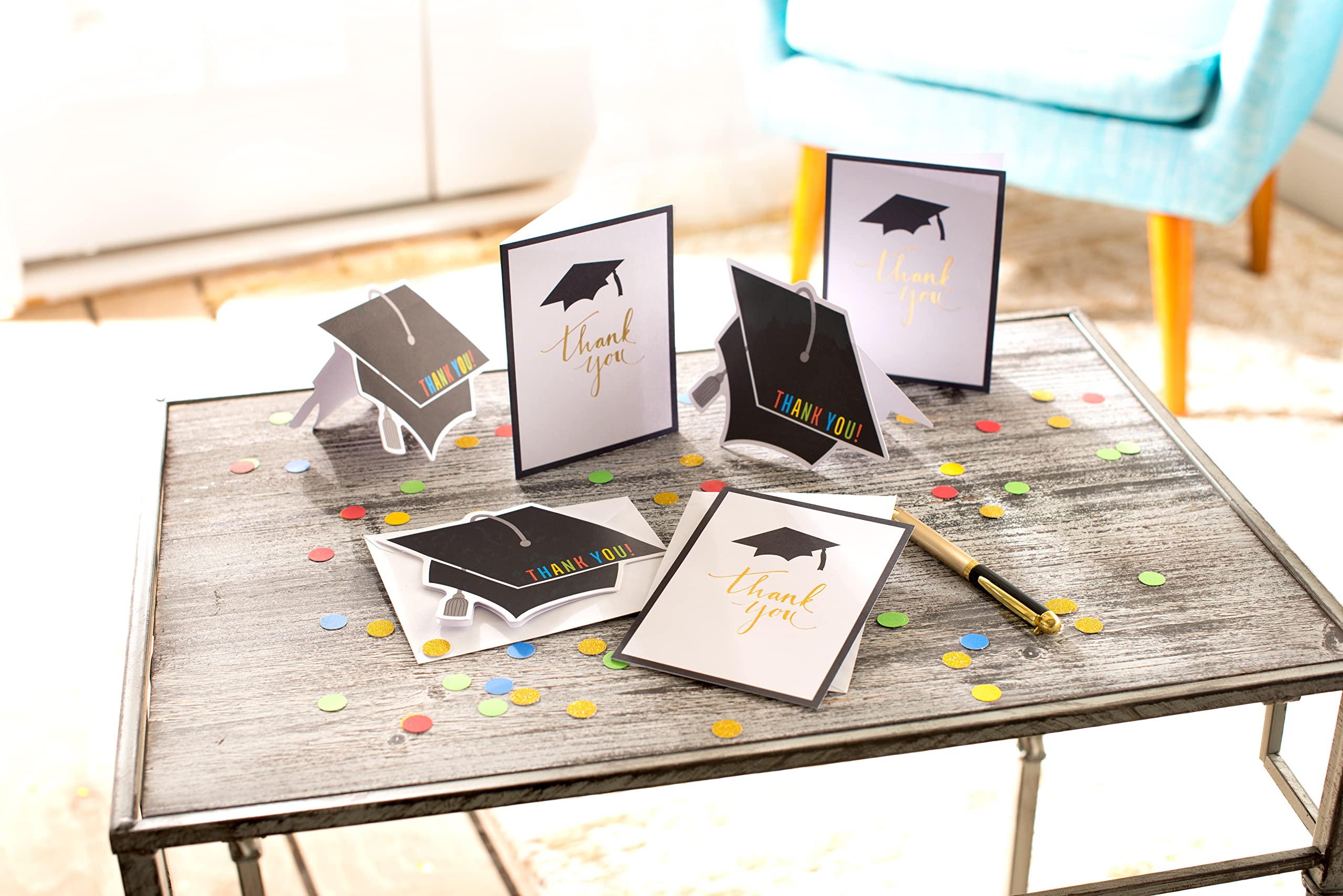 American Greetings Graduation Thank You Cards with Envelopes, Blank (50-Count) - Image 5