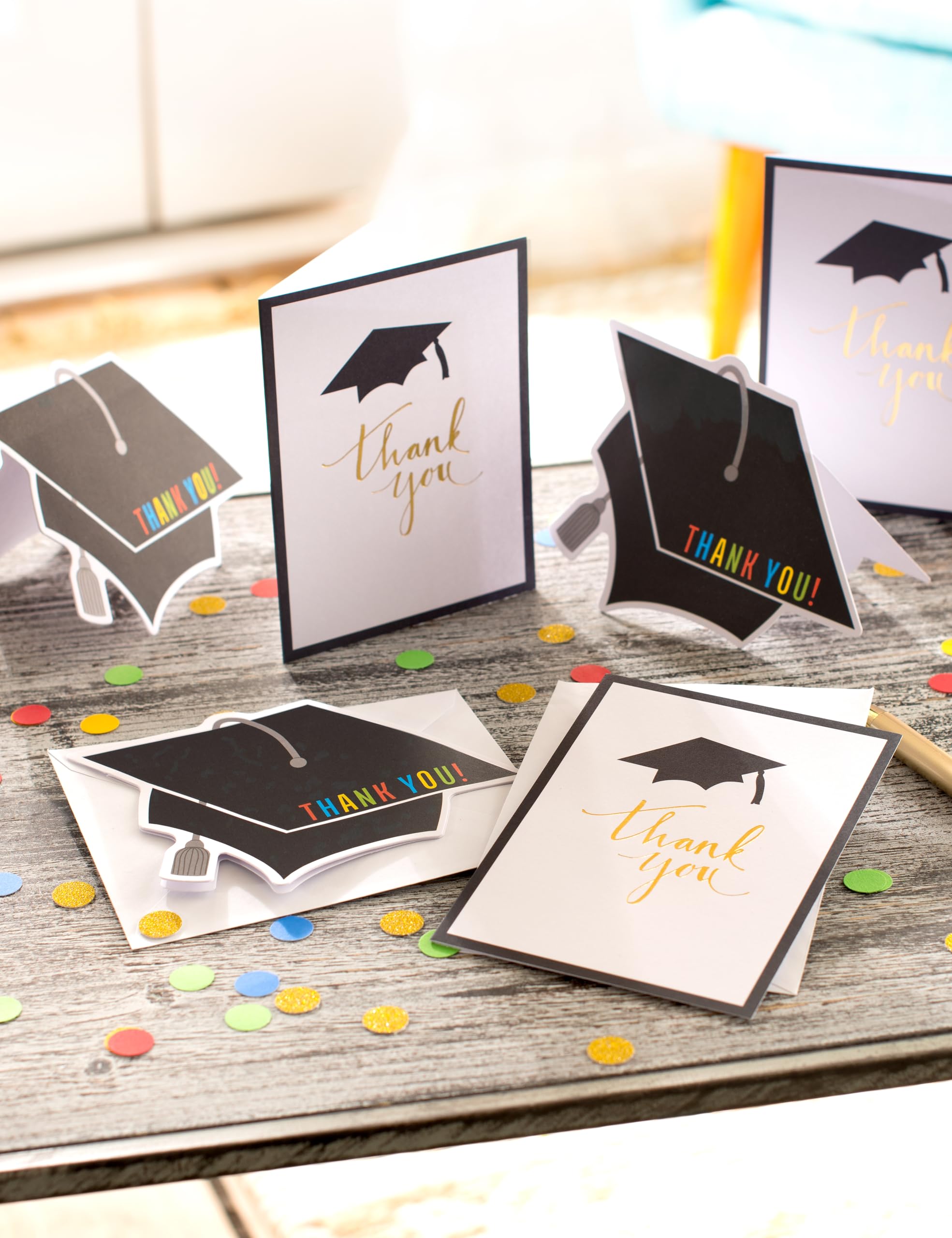 American Greetings Graduation Thank You Cards with Envelopes, Blank (50-Count) - Image 6