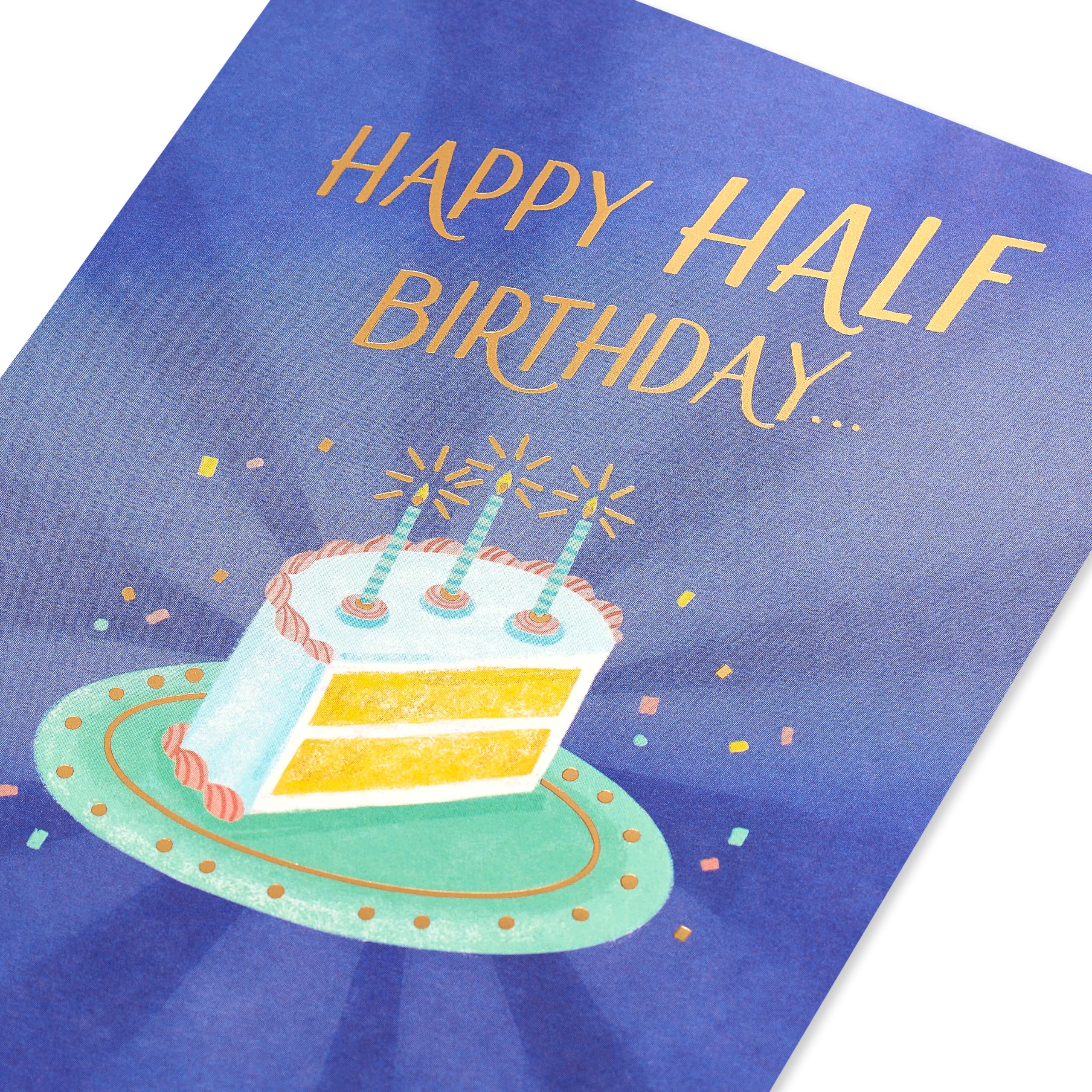 American Greetings Half-Birthday Card (A Whole Lot) - Image 5