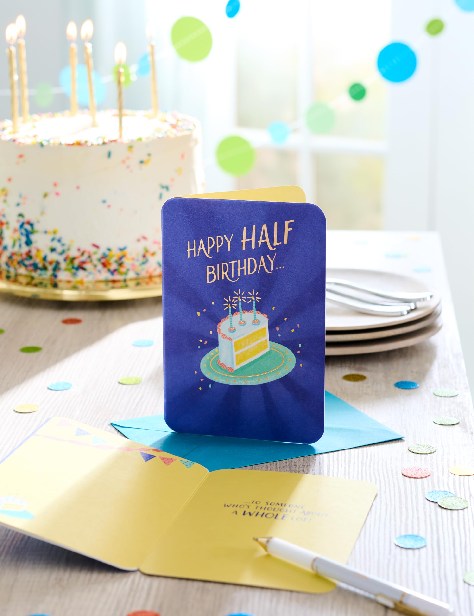 American Greetings Half-Birthday Card (A Whole Lot) - Image 6