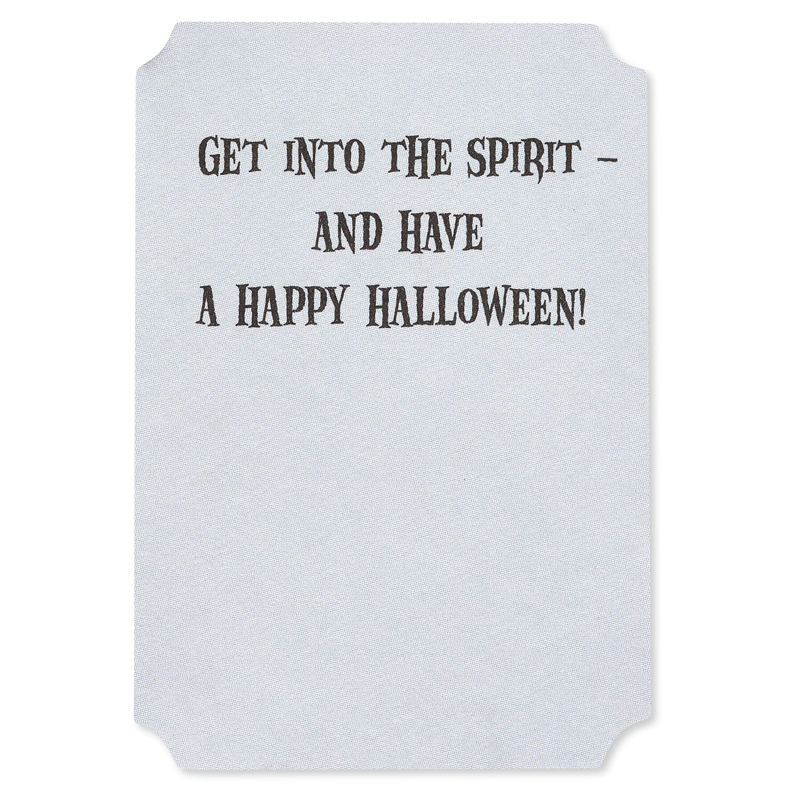American Greetings Halloween Pop Up Card, Displayable 3D Spooky Ghosts Pop Up Halloween Card for Kids, Adults, Boo Baskets (Open If You Dare) with Removable Mini Note for Personalized Message - Image 5