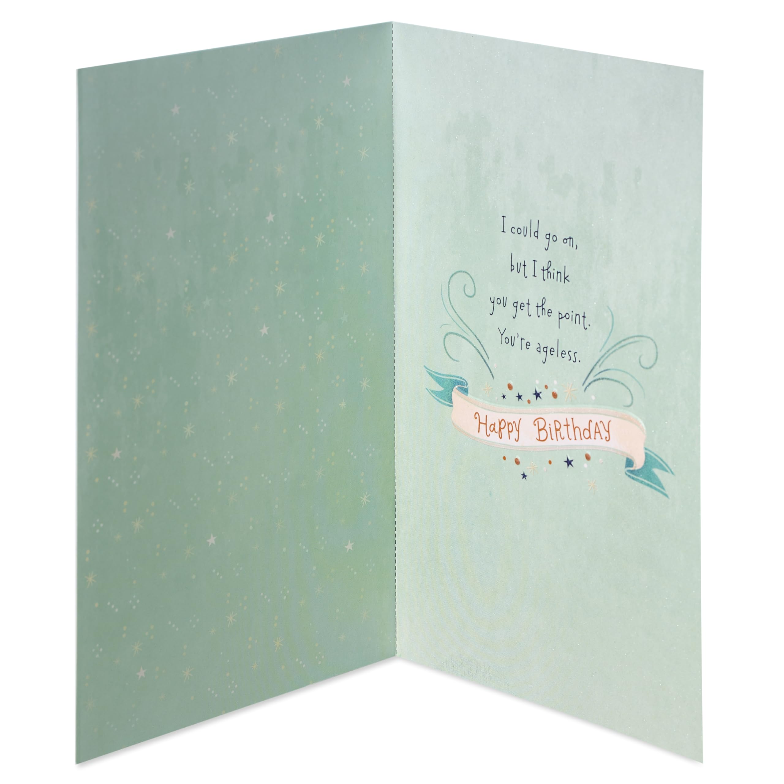 American Greetings Happy Birthday Card for Her (You're Ageless) - Image 2