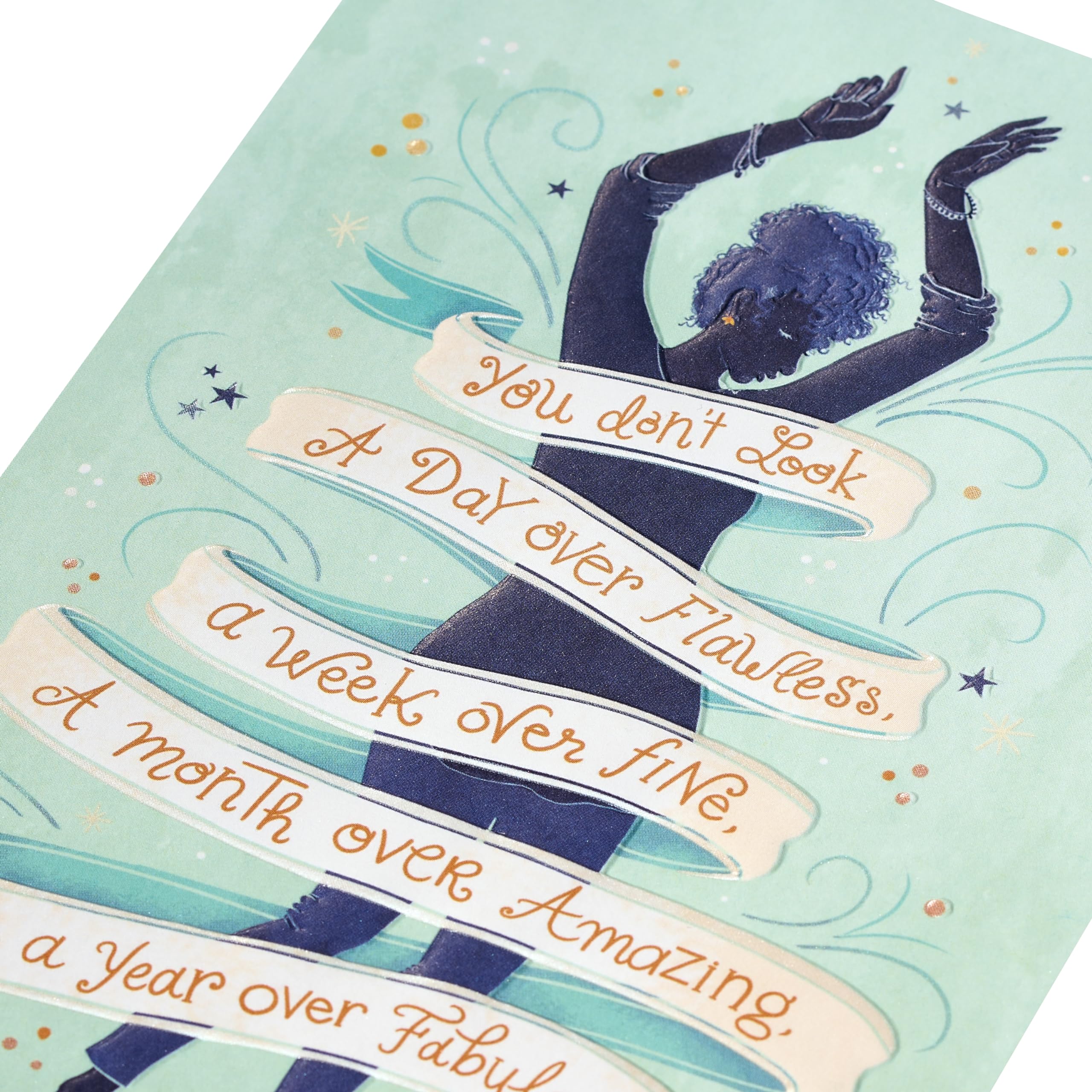 American Greetings Happy Birthday Card for Her (You're Ageless) - Image 5