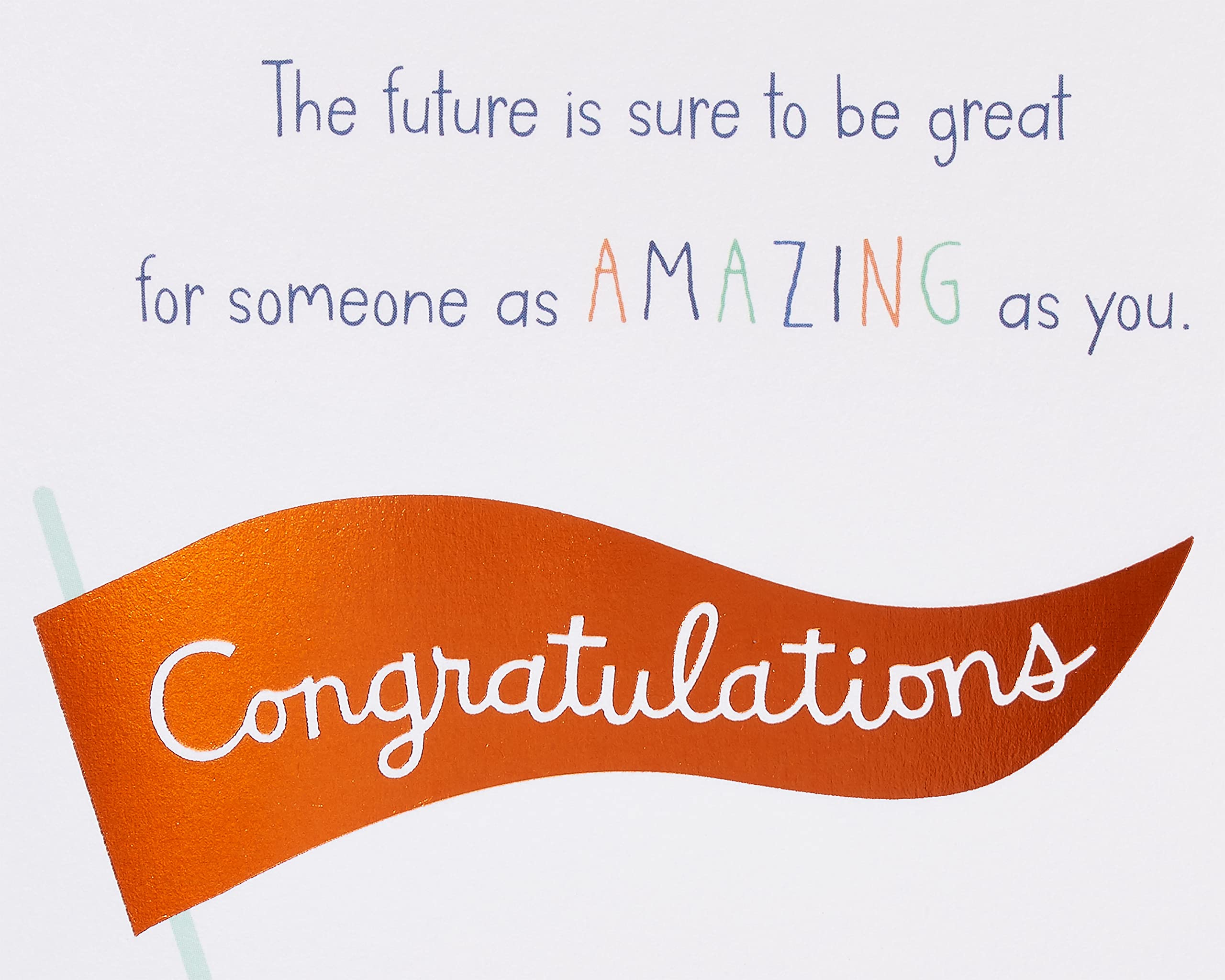 American Greetings High School Graduation Card (The Future Is Sure To Be Great) - Image 4