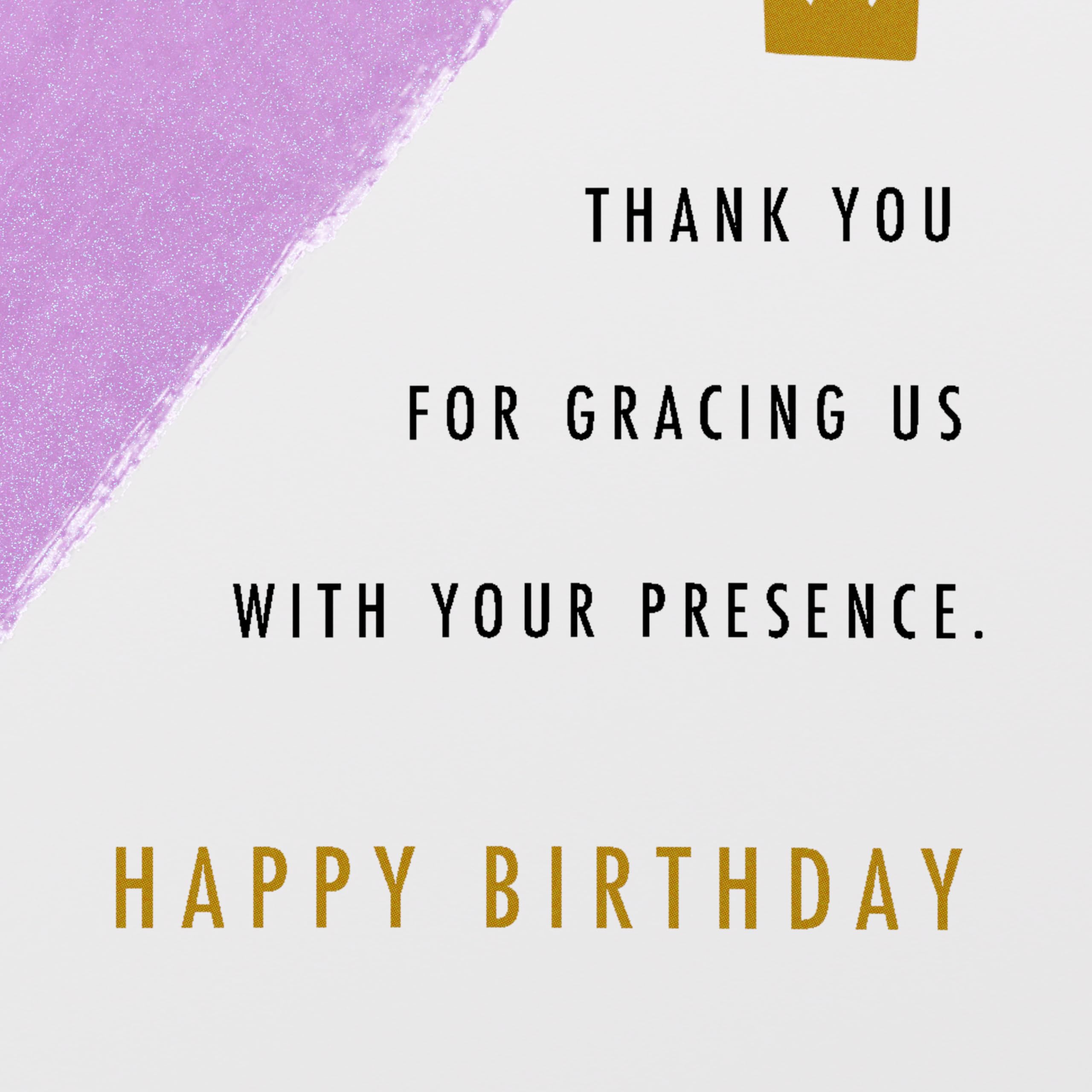 American Greetings Iconic Gay Birthday Card, Colorful Rainbow Pride Birthday Card for LGBTQIA+ Friends and Family (Gracing Us) - Image 3