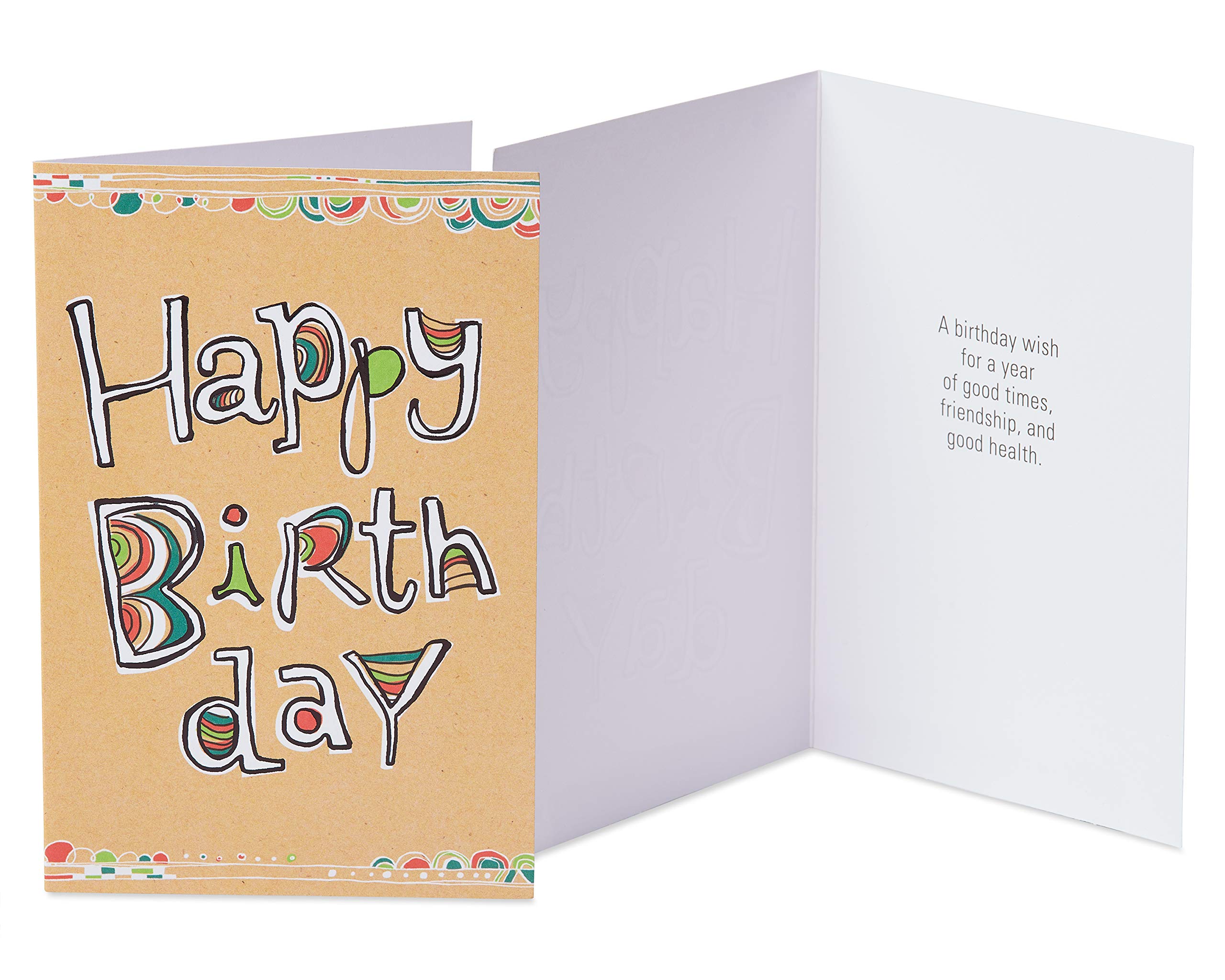 American Greetings Kids Birthday Cards, Bright and Bold (12-Count) - Image 13
