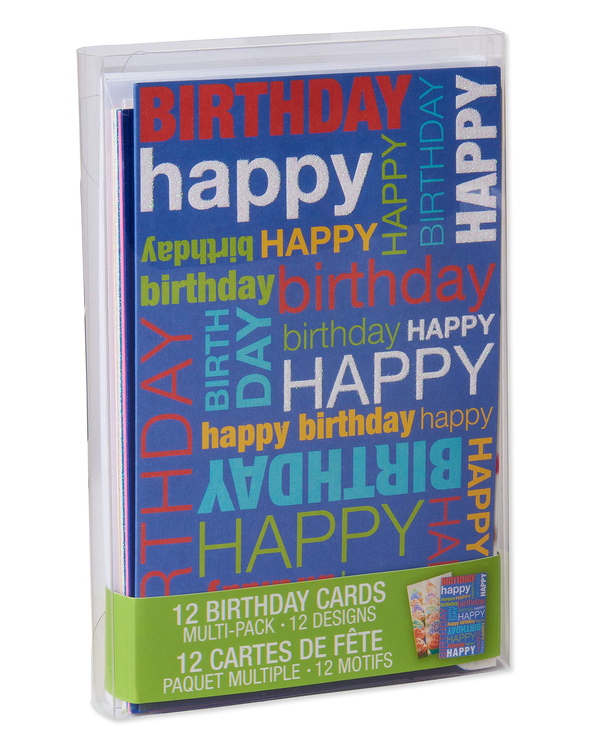 American Greetings Kids Birthday Cards, Bright and Bold (12-Count) - Image 15