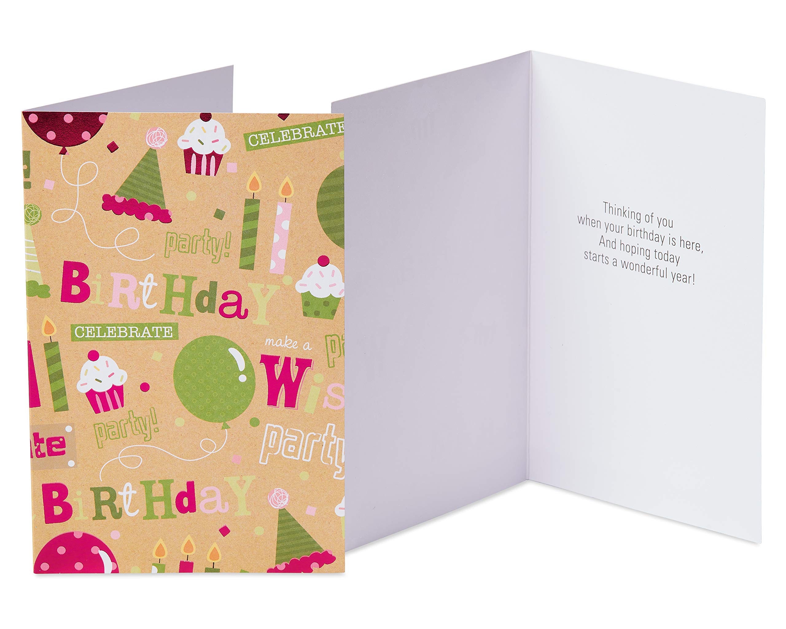 American Greetings Kids Birthday Cards, Bright and Bold (12-Count) - Image 8