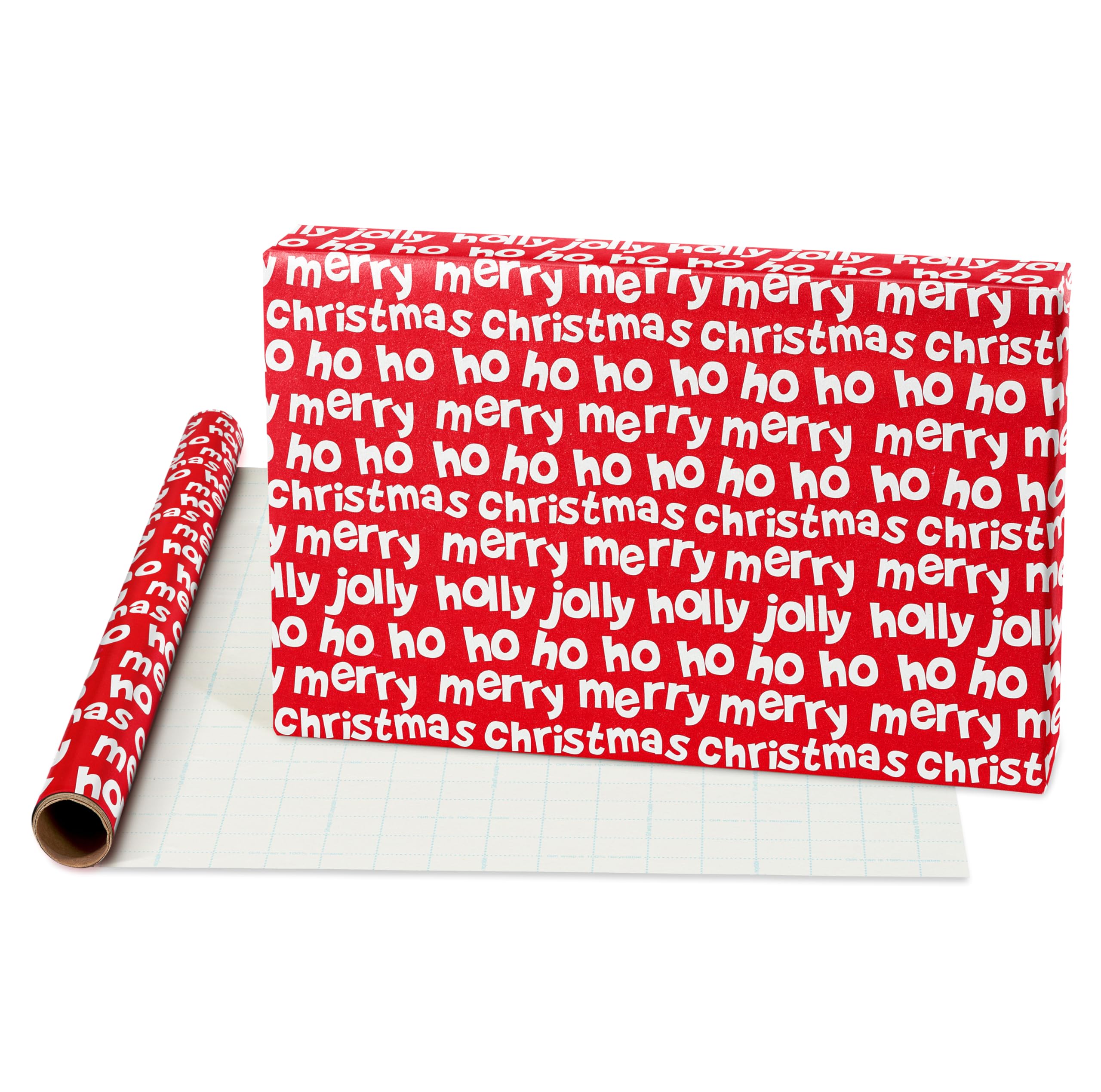 American Greetings Kids Christmas Wrapping Paper Set, Holiday Gift Wrap for Boys and Girls (120 sq. ft., 4 rolls-30 in. x 12 ft., 7 Adhesive Bows, 30 Gift Tag Stickers) Santa and Snowmen - Image 5