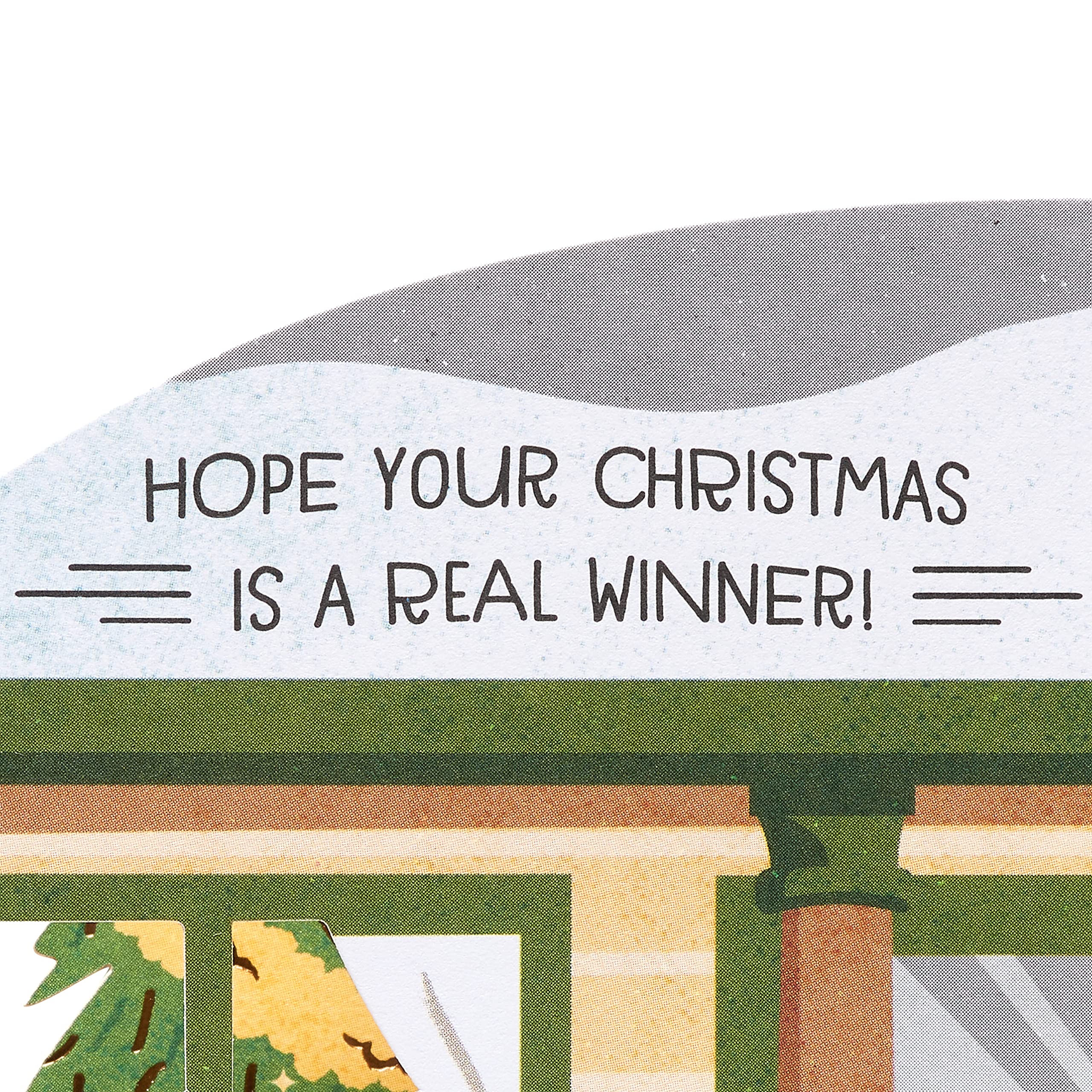 American Greetings Magic Moments A Christmas Story Pop Up Christmas Card (A Real Winner) - Image 3