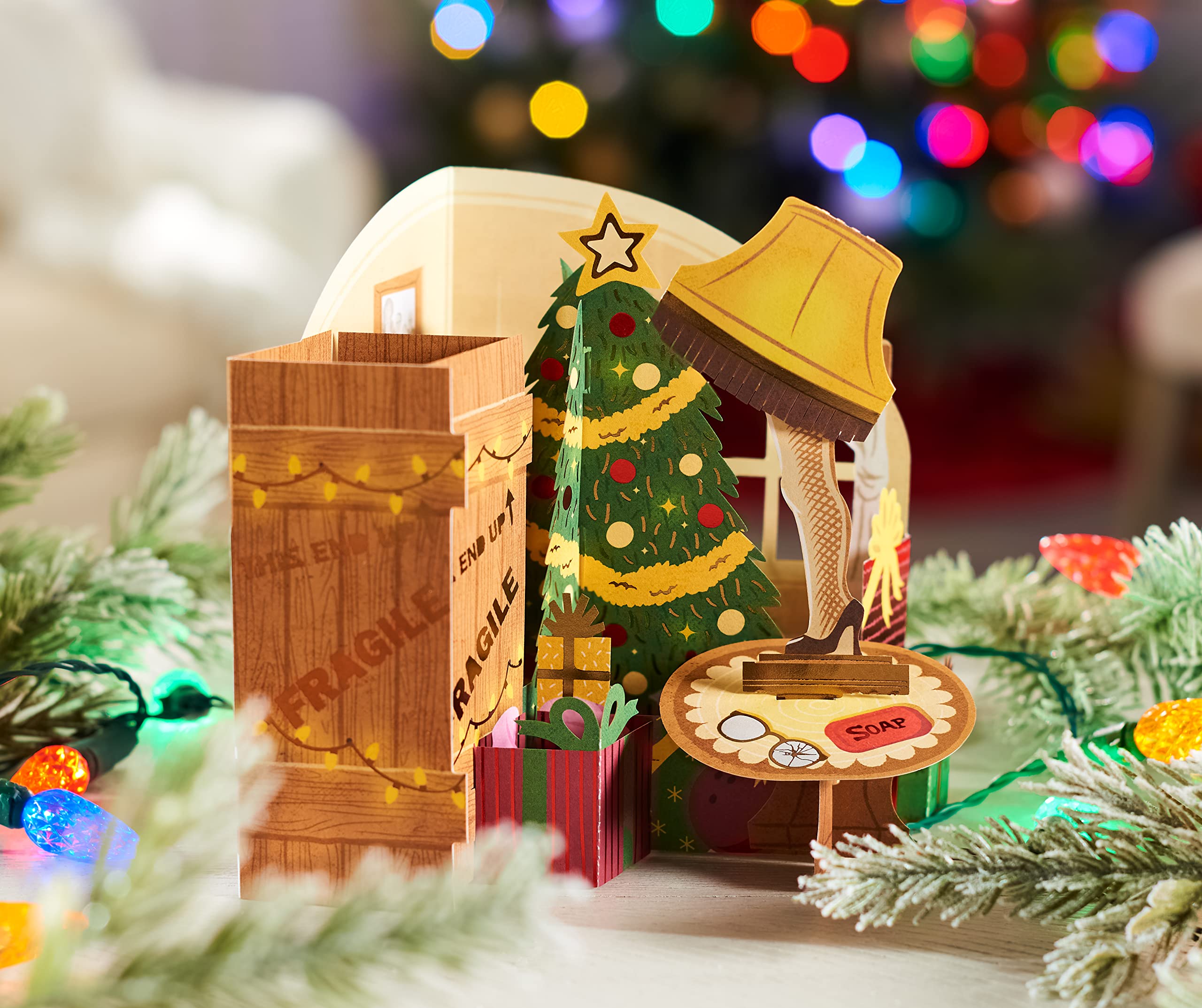 American Greetings Magic Moments A Christmas Story Pop Up Christmas Card (A Real Winner) - Image 8