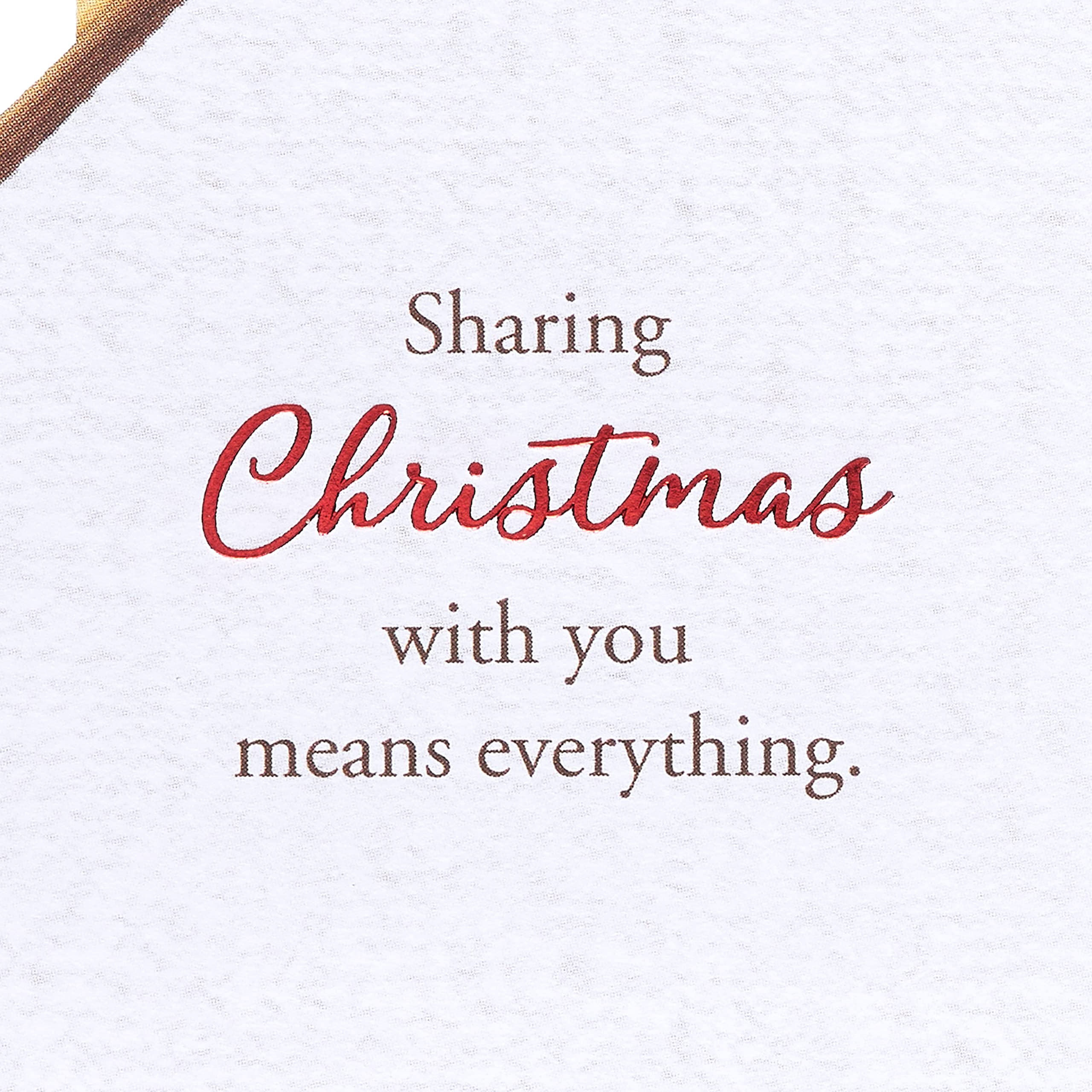 American Greetings Magic Moments Pop Up Christmas Card (Sharing Christmas With You) - Image 3