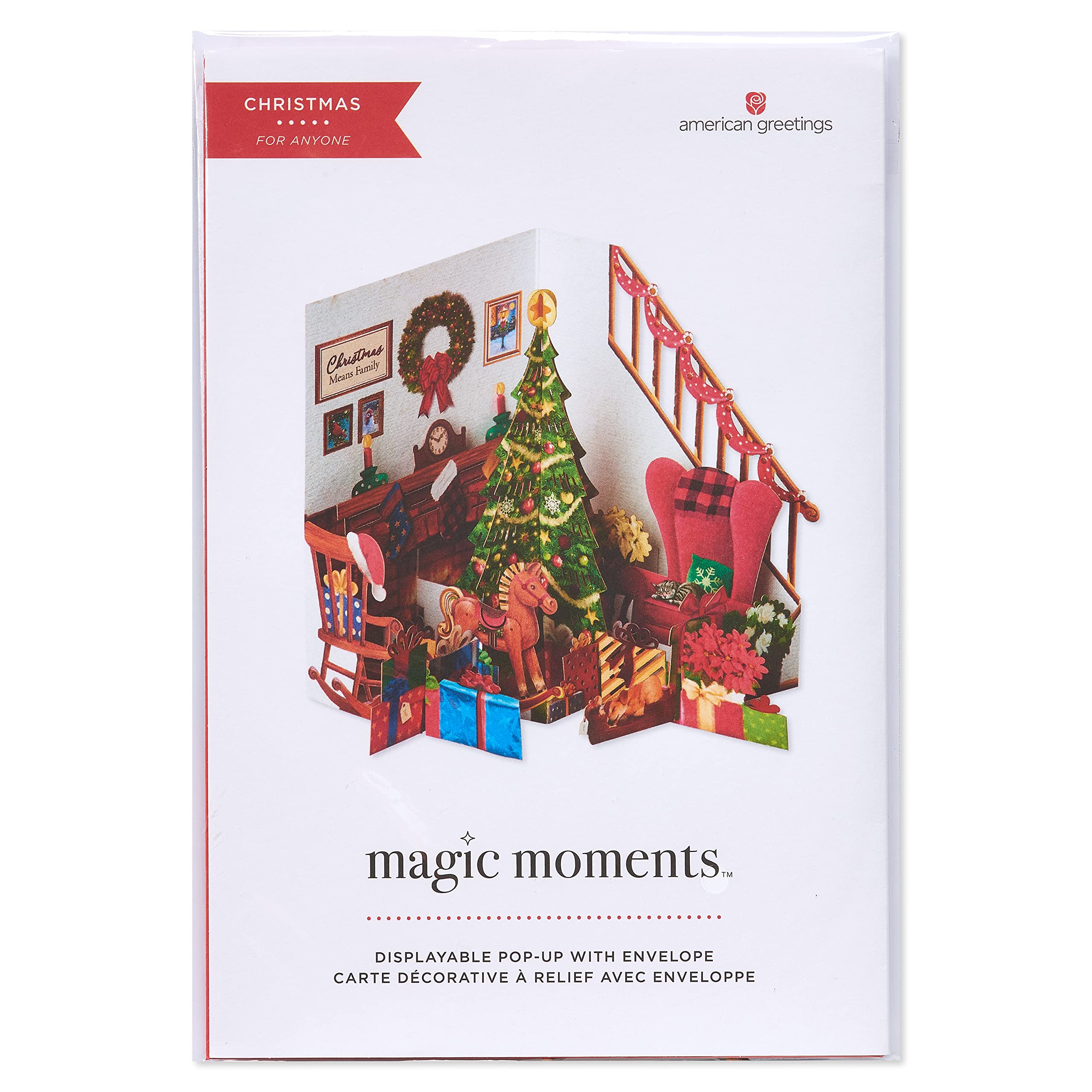 American Greetings Magic Moments Pop Up Christmas Card (Sharing Christmas With You) - Image 7