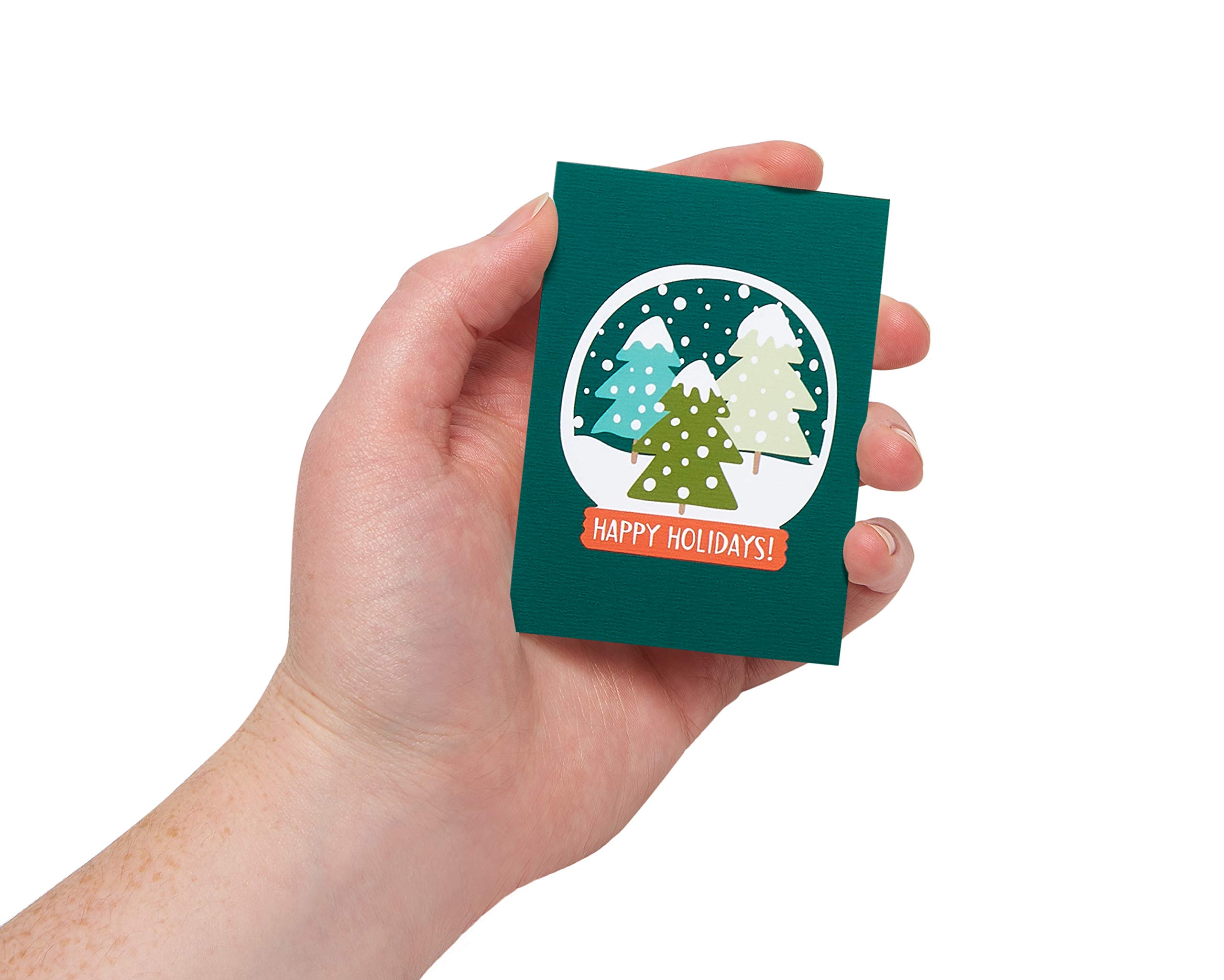 American Greetings Mini Christmas Cards for Kids Lunch Boxes, Holiday Cheer (40-Count) - Image 8