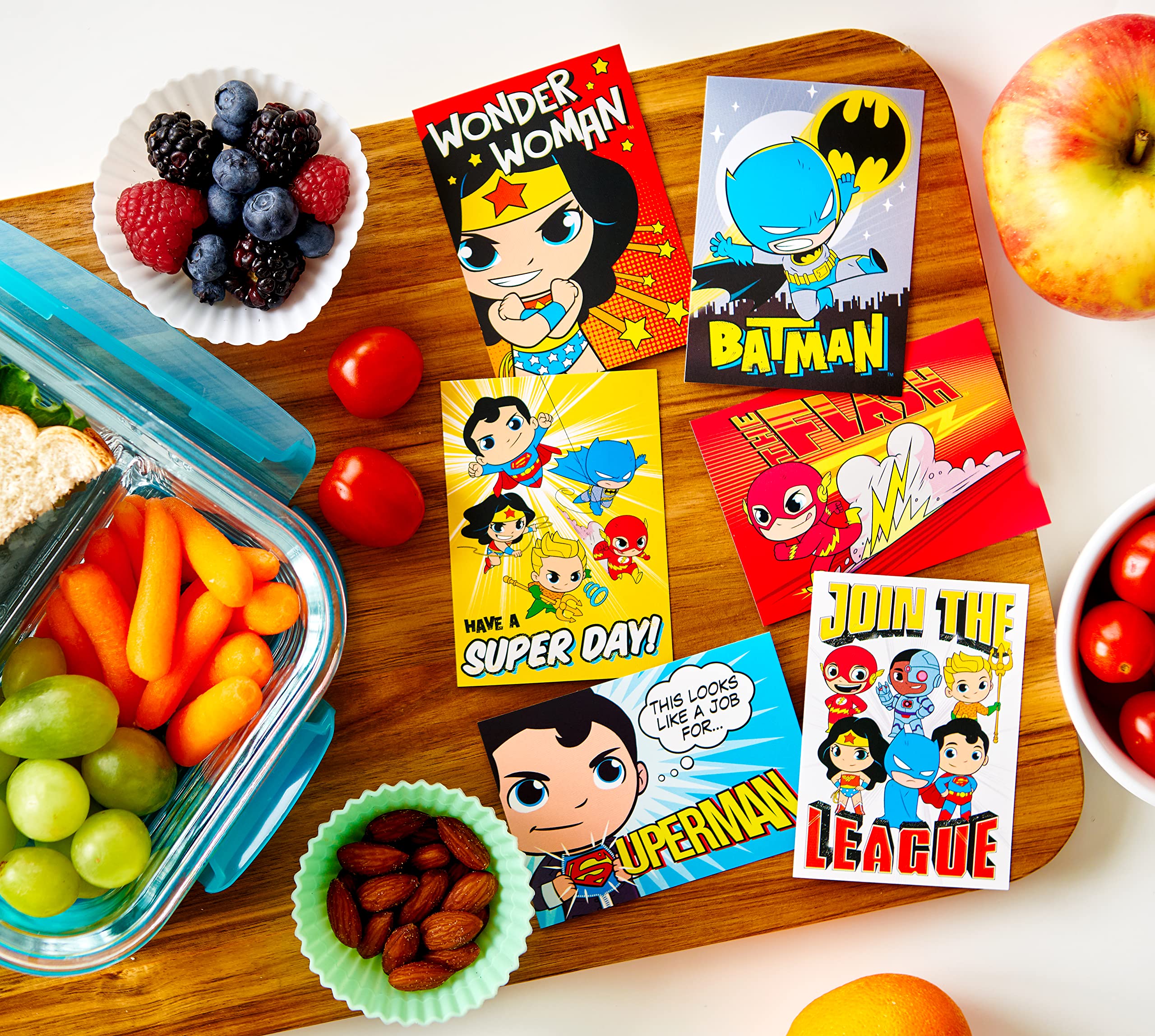 American Greetings Mini Lunch Box Notes, DC Super Friends (40-Count) - Image 5