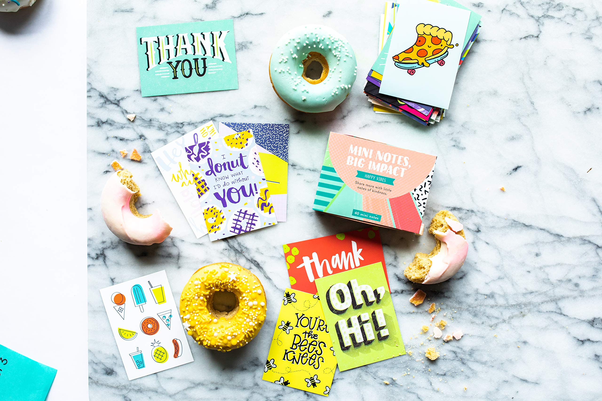 American Greetings Mini Note Cards for Kids, Happy Vibes (40-Count) - Image 7