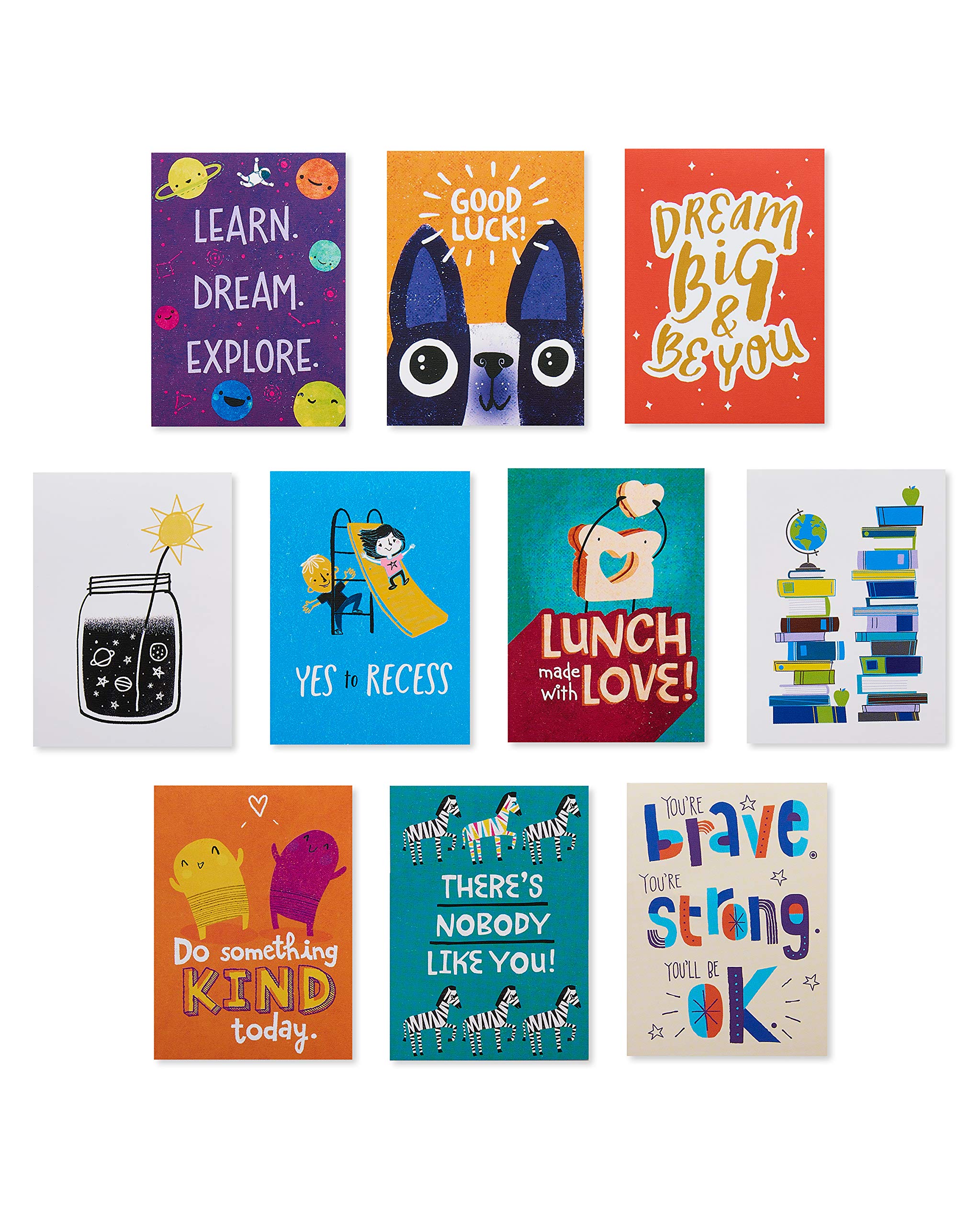 American Greetings Mini Note Cards for Kids, Thinking of You (40-Count) - Image 6