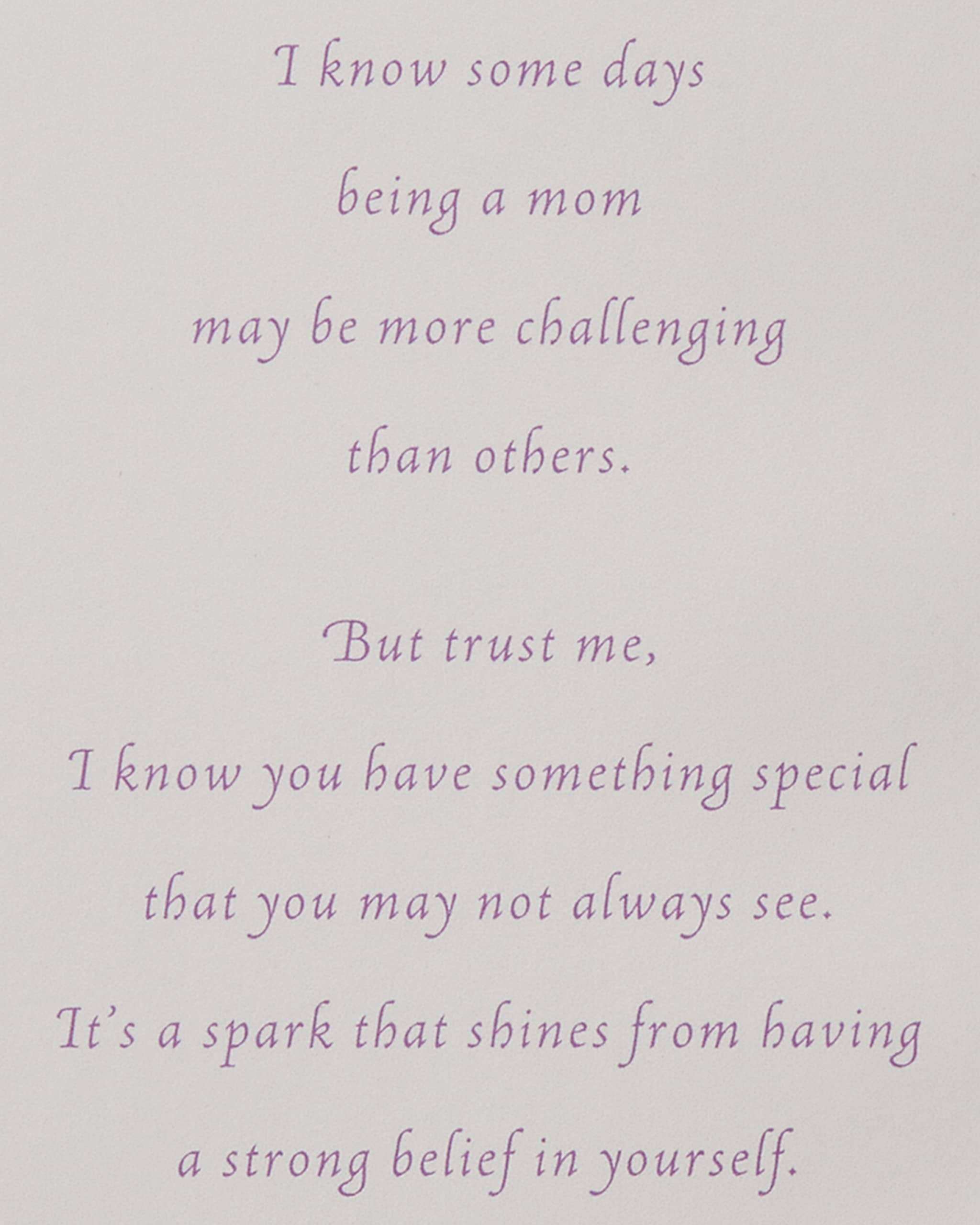 American Greetings Mothers Day Card for Daughter (You Have Something Special) - Image 3