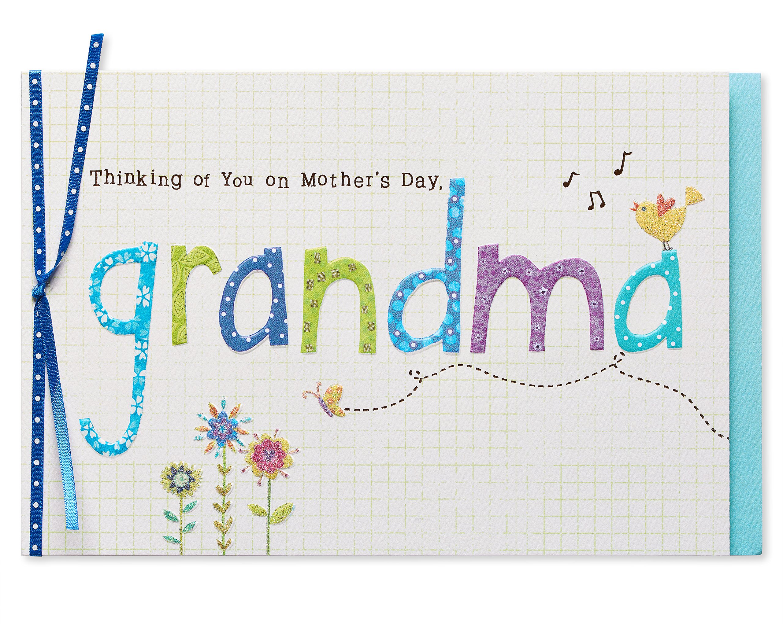 American Greetings Mothers Day Card for Grandma (Thinking of You) - Image 3