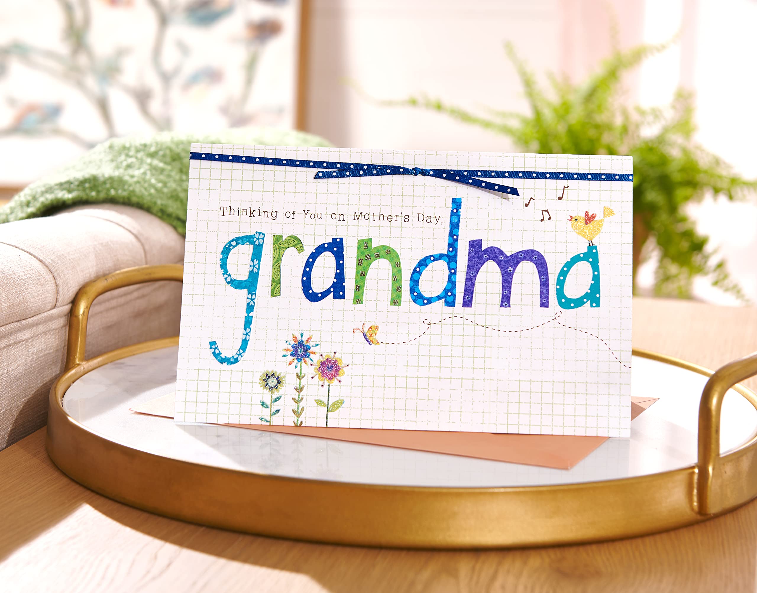 American Greetings Mothers Day Card for Grandma (Thinking of You) - Image 6