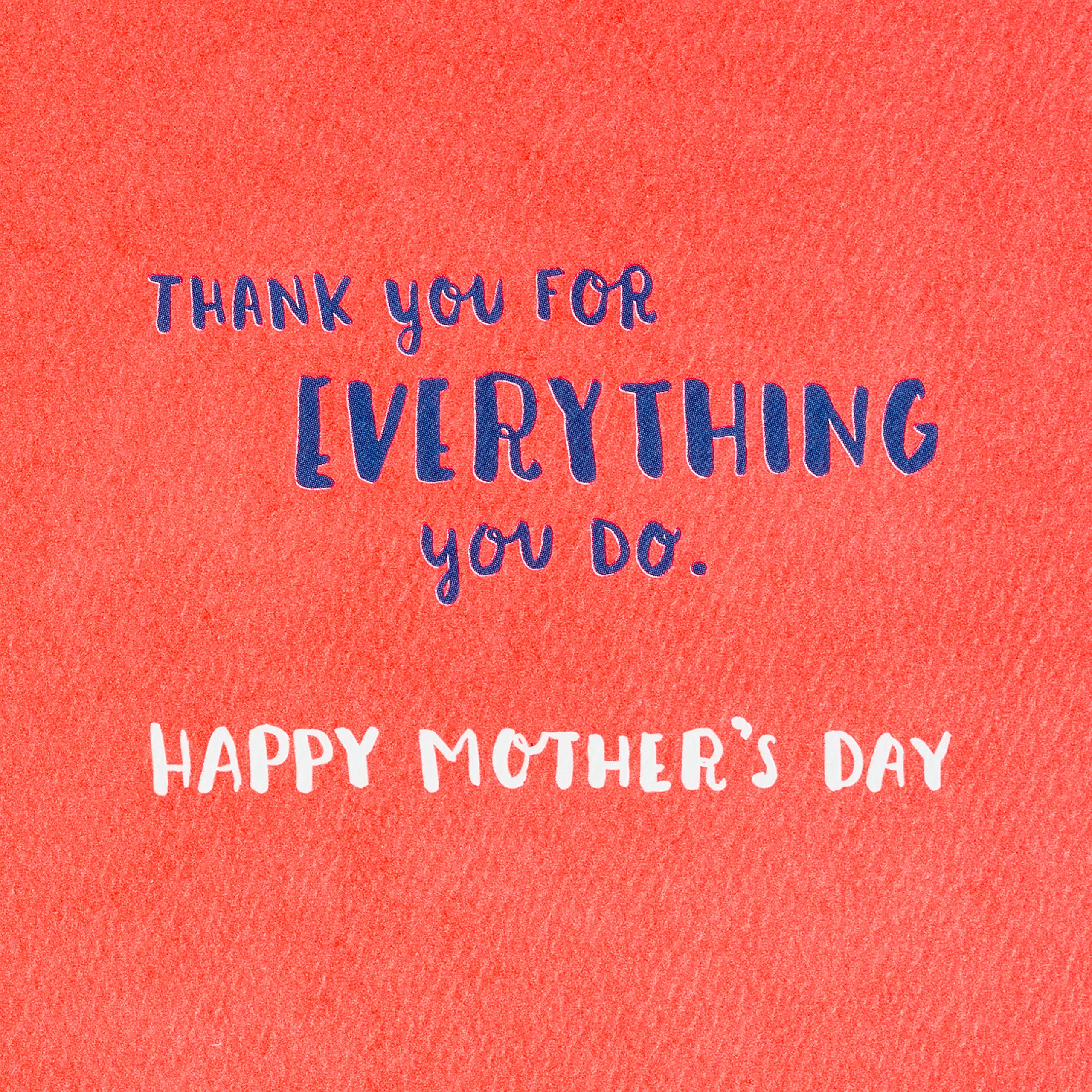 American Greetings Mothers Day Card for Mom (Thank You for Everything) - Image 3