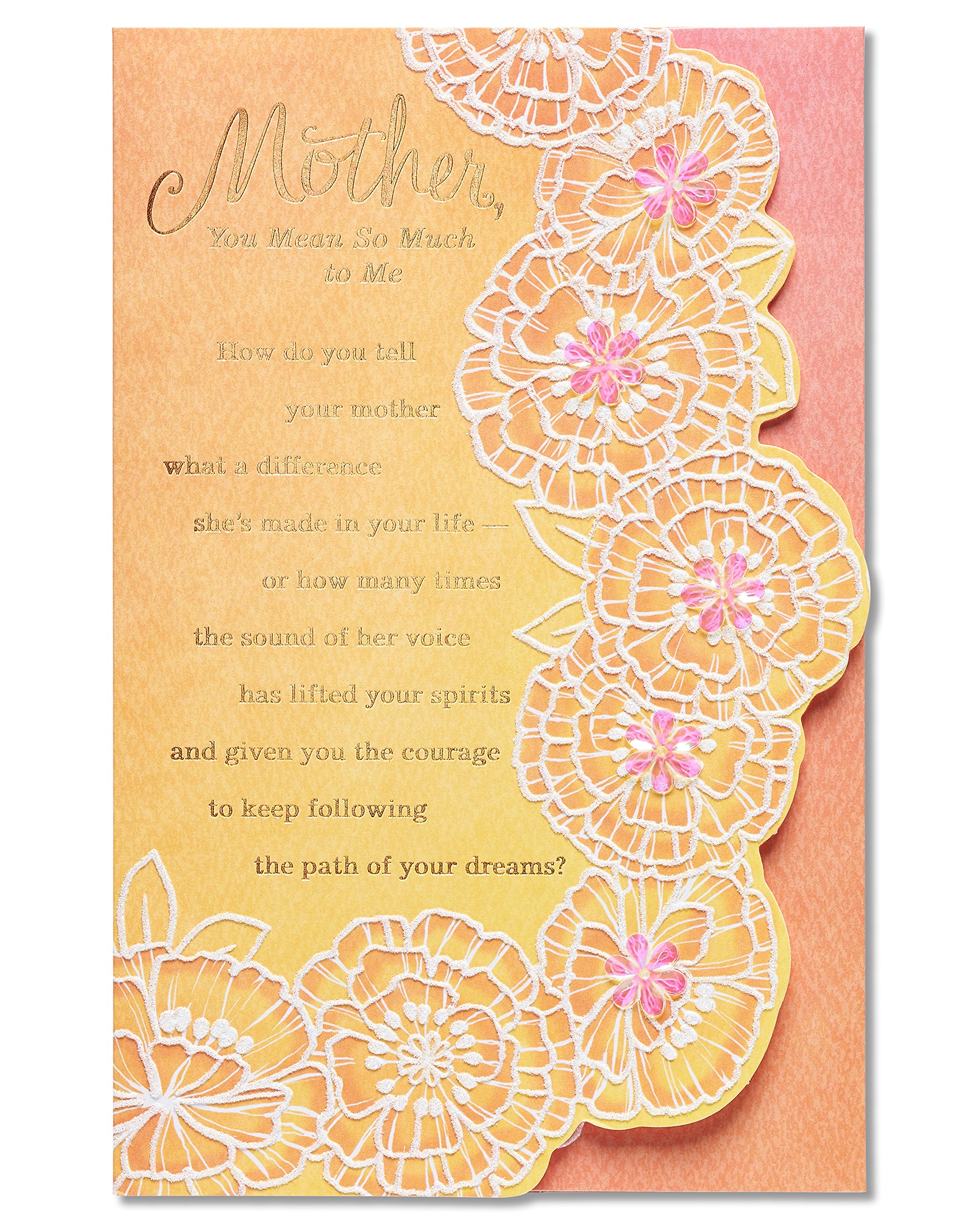 American Greetings Mothers Day Card for Mom (The Difference She's Made)