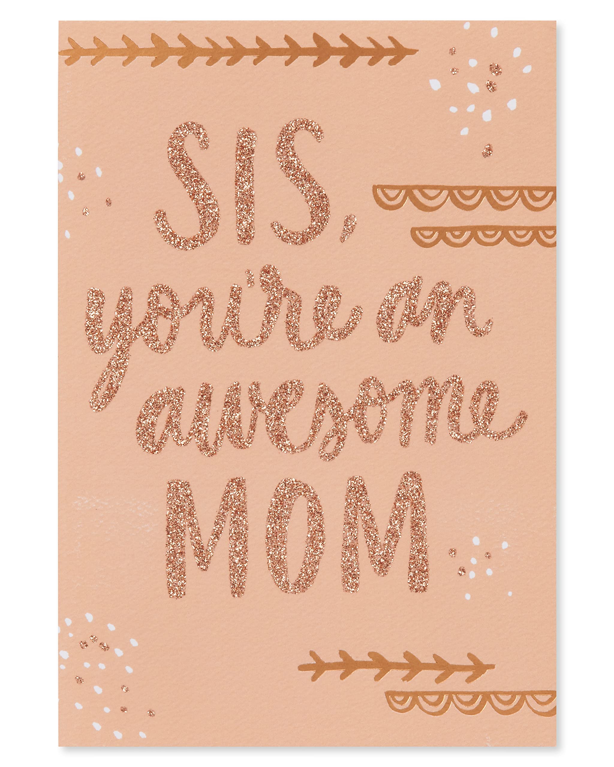 American Greetings Mothers Day Card for Sister (Incredible Job) - Image 4