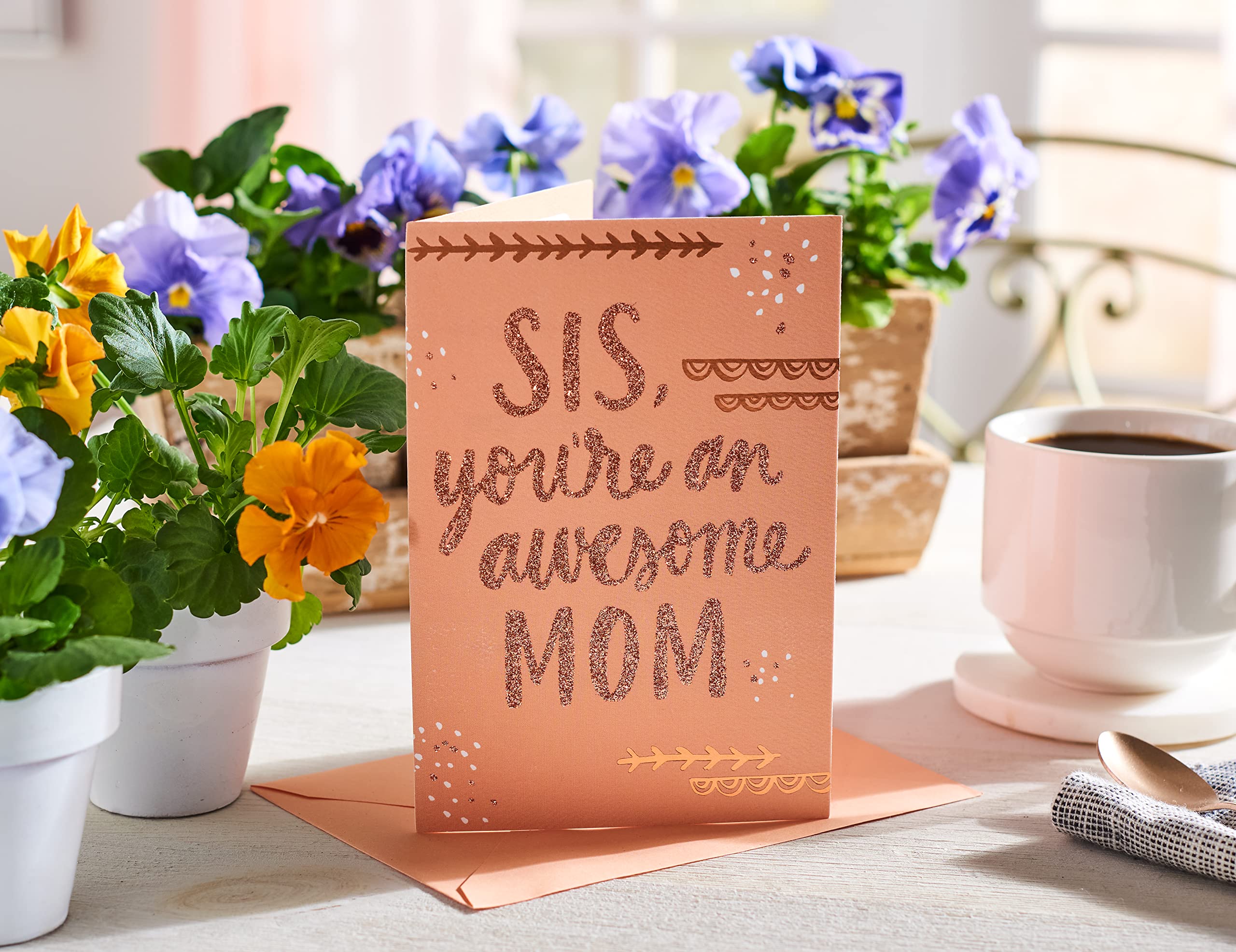 American Greetings Mothers Day Card for Sister (Incredible Job) - Image 6