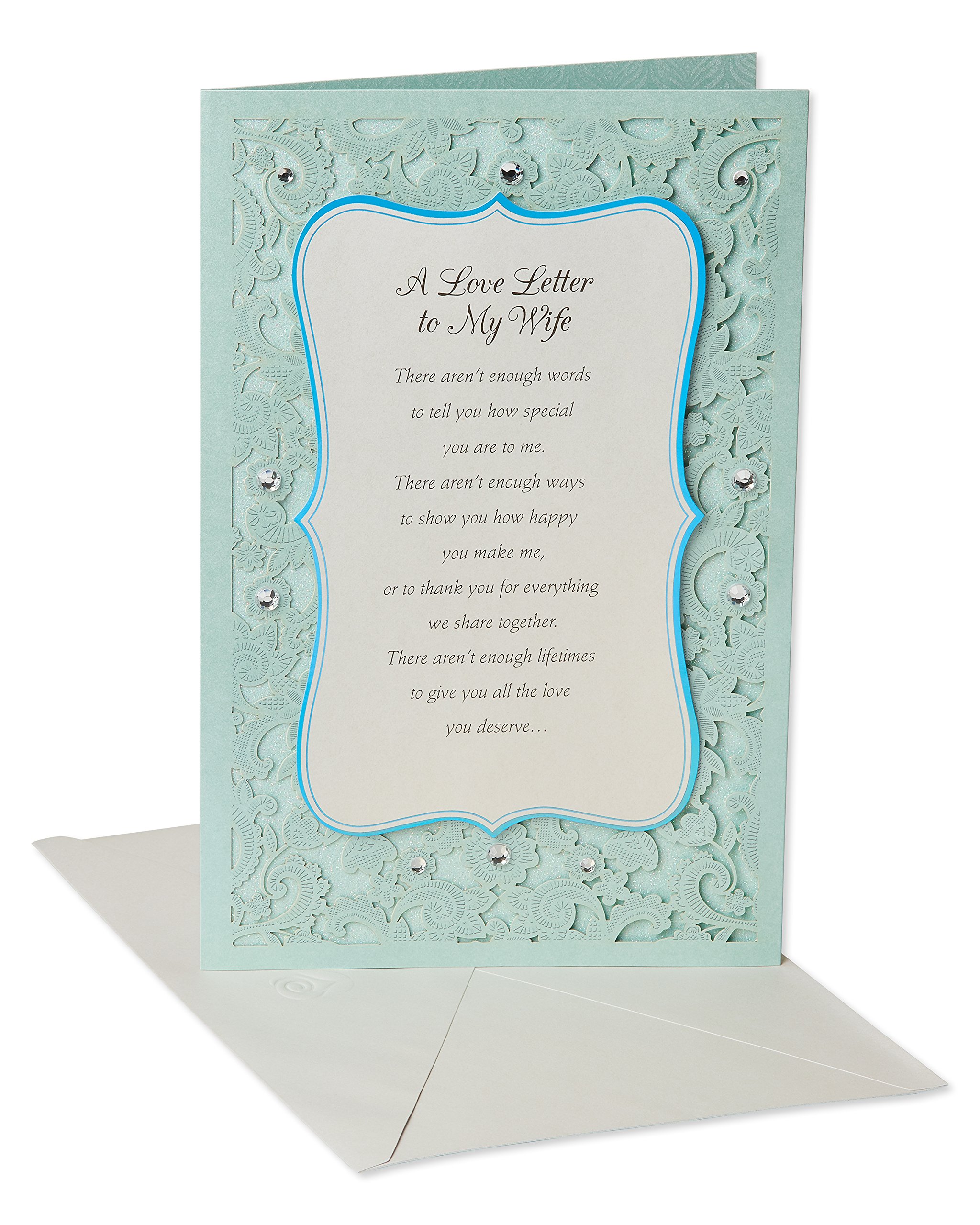 American Greetings Mothers Day Card for Wife (Never Stop Loving You)