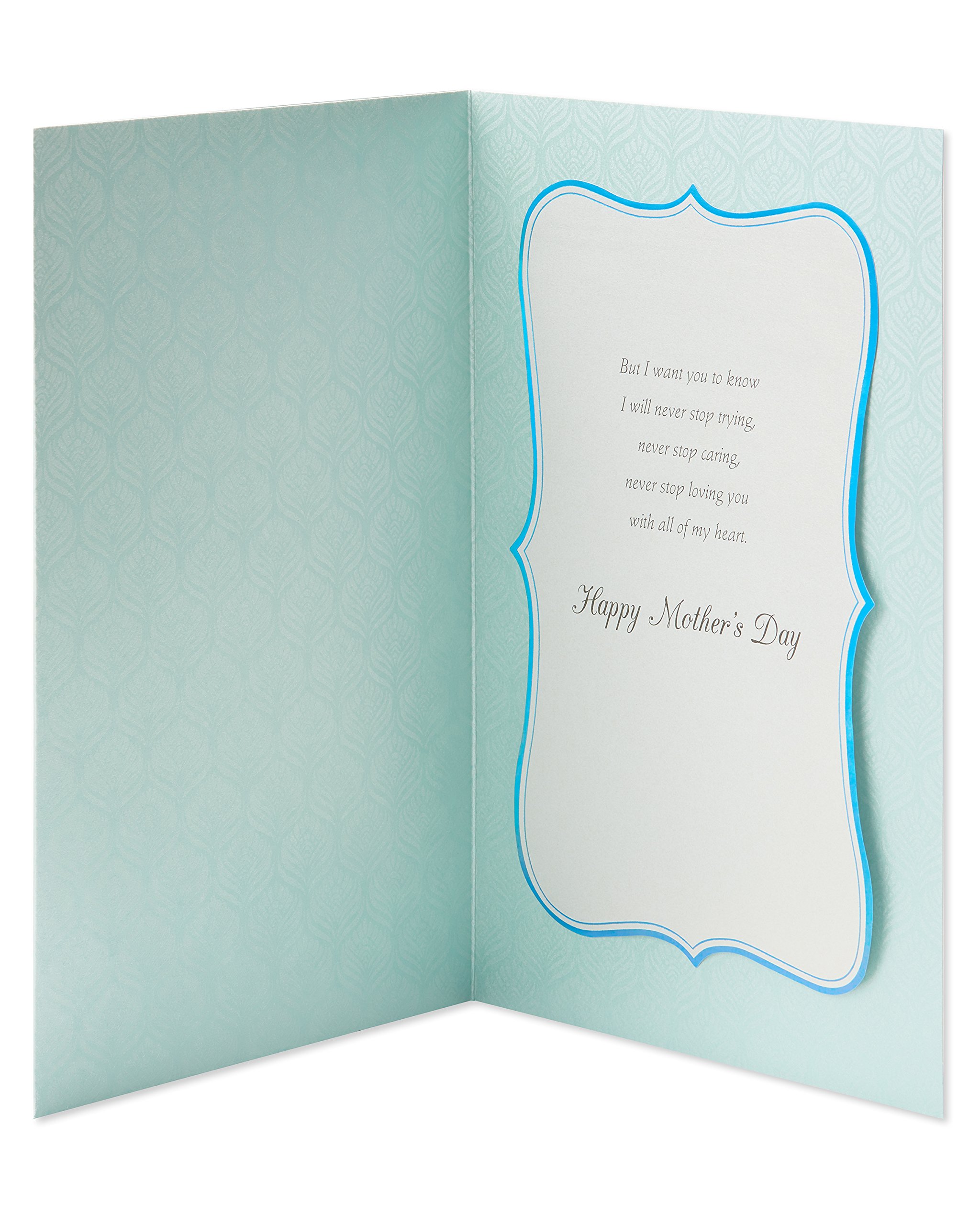 American Greetings Mothers Day Card for Wife (Never Stop Loving You) - Image 2
