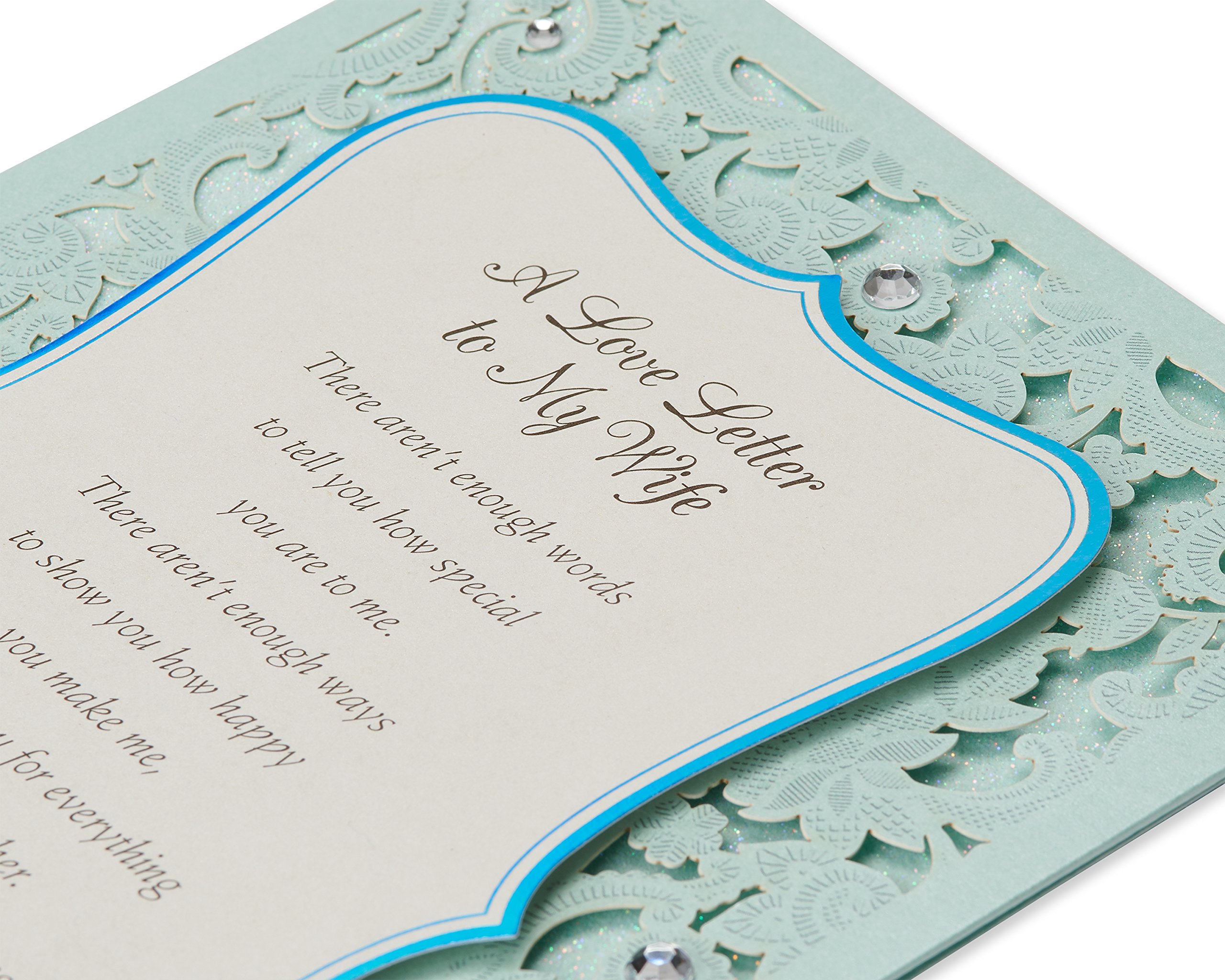 American Greetings Mothers Day Card for Wife (Never Stop Loving You) - Image 4