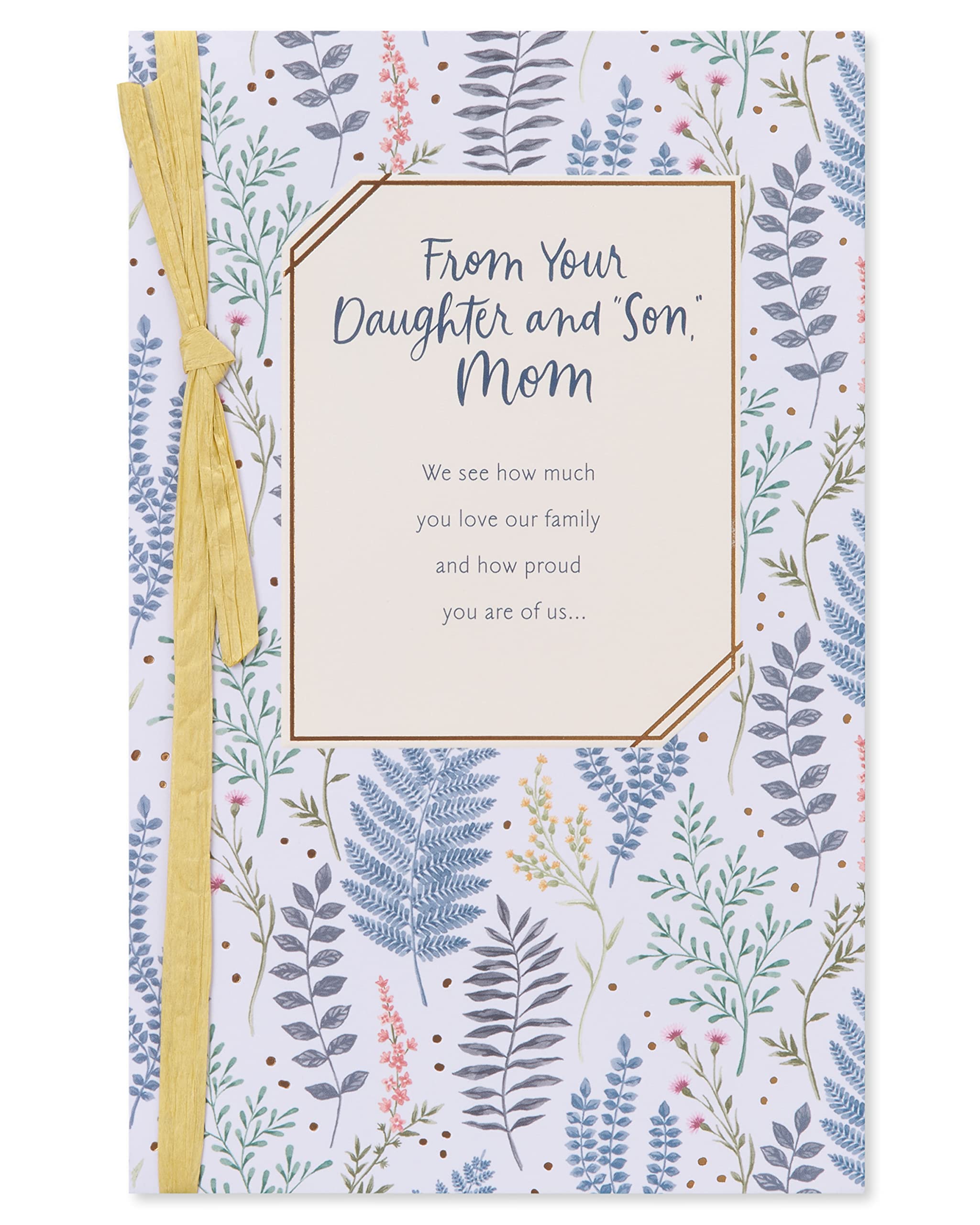 American Greetings Mothers Day Card from Daughter and Son-In-Law (You Love Our Family) - Image 5