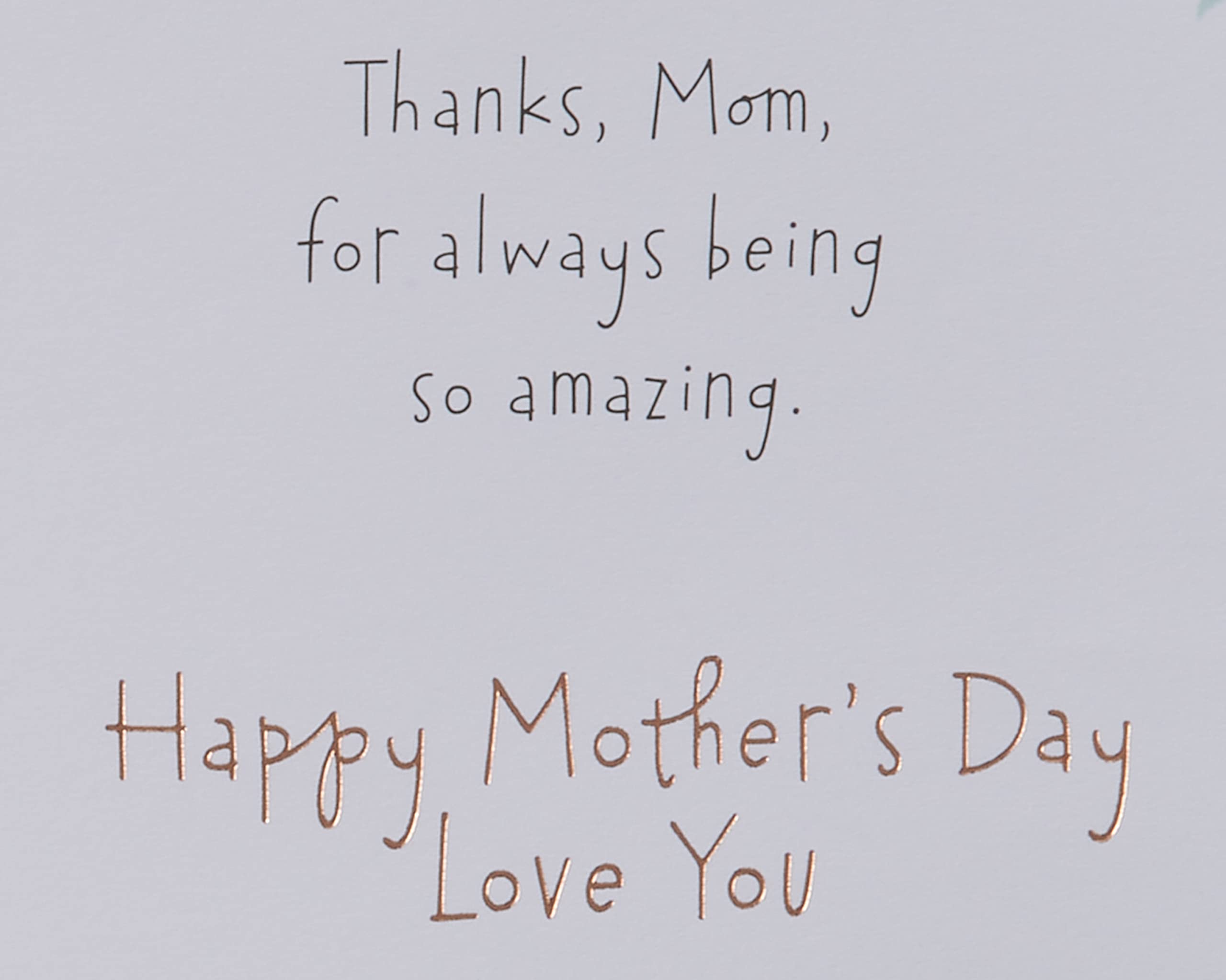 American Greetings Mothers Day Card from Daughter (I'm So Grateful) - Image 4