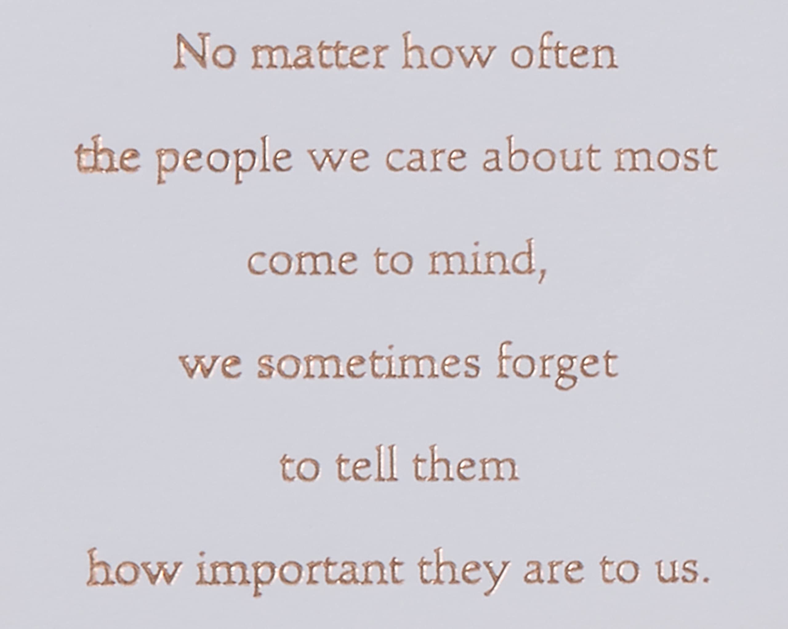 American Greetings Mothers Day Card from Son and Daughter-In-Law (People We Care About) - Image 3