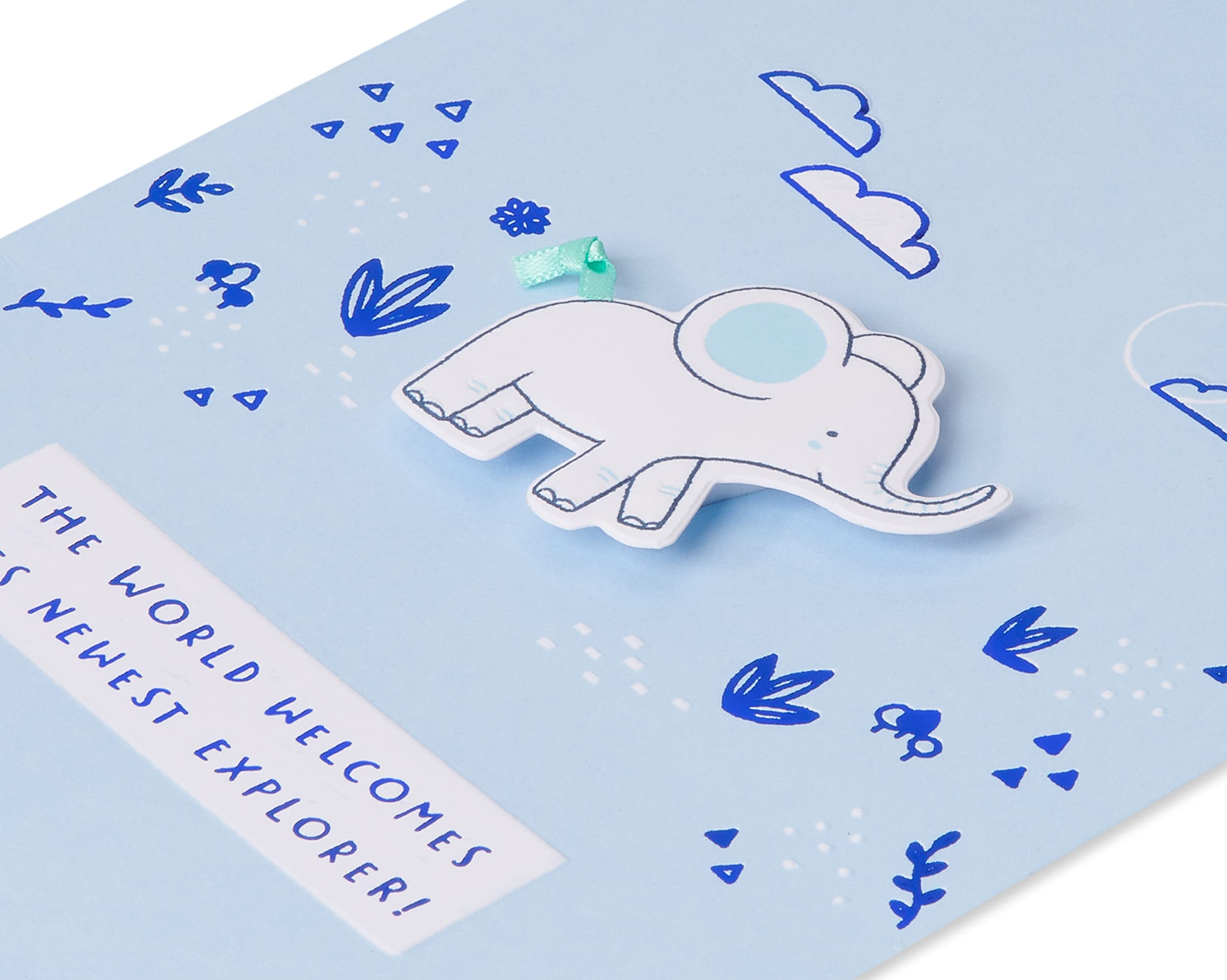 American Greetings New Baby Boy Card (Happy Discoveries) - Image 5