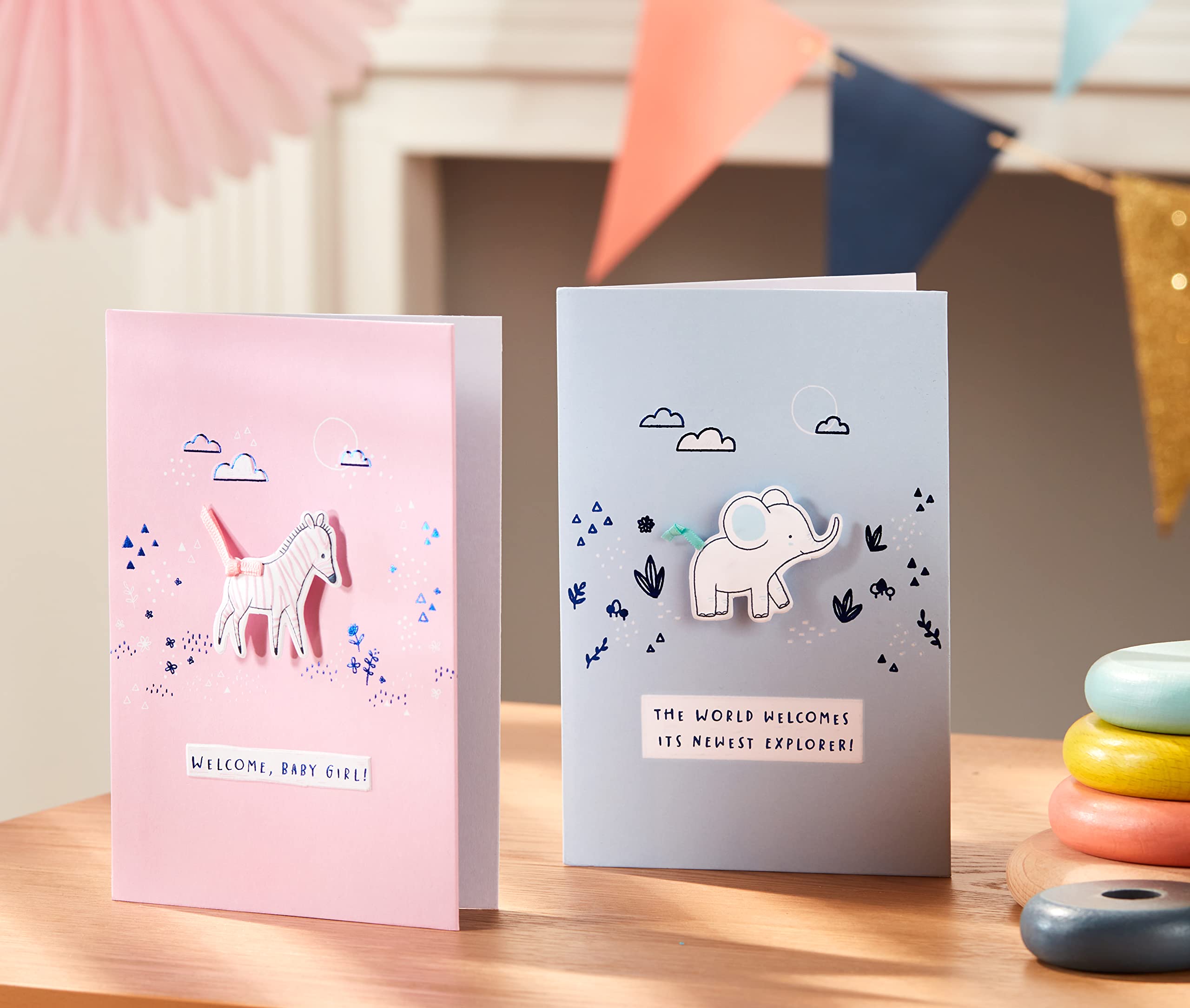 American Greetings New Baby Girl Card (World of Wonder) - Image 6