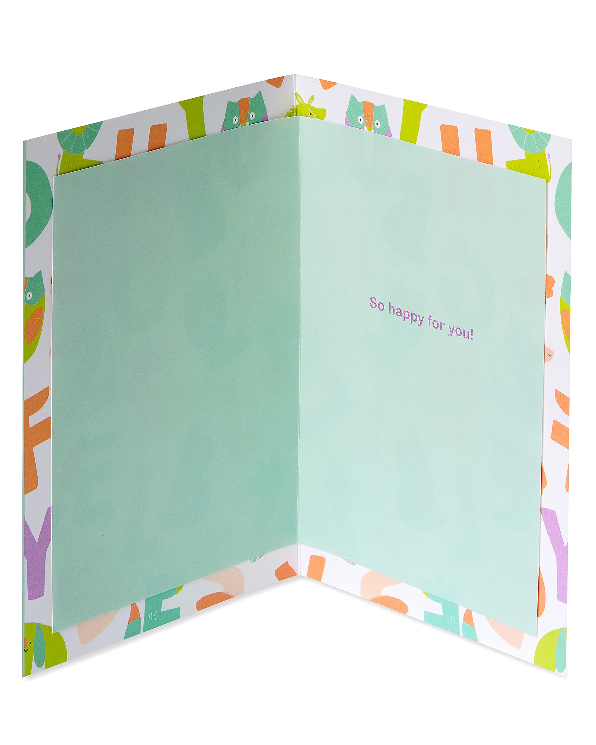 American Greetings New Baby Card (So Happy for You) - Image 2