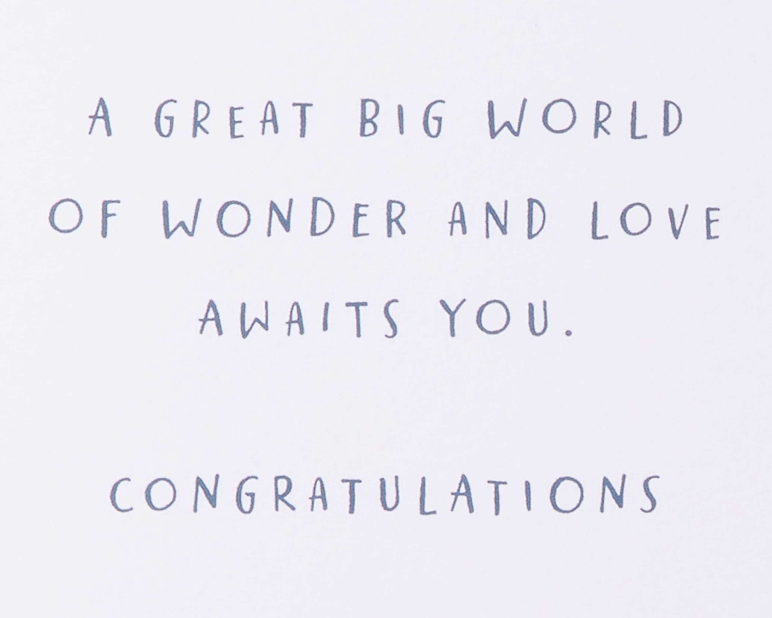 American Greetings New Baby Girl Card (World of Wonder) - Image 3