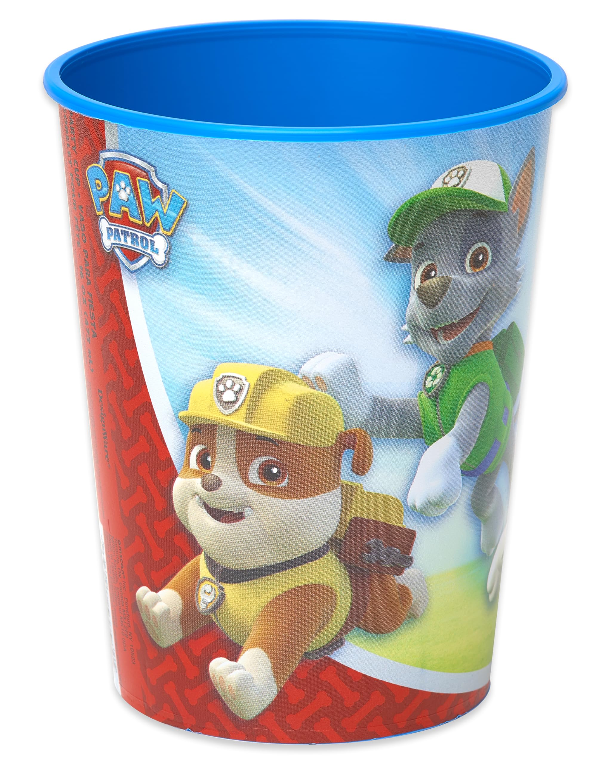 American Greetings Paw Patrol Party Supplies, 16 oz. Reusable Plastic Party Cups (12-Count) - Image 5