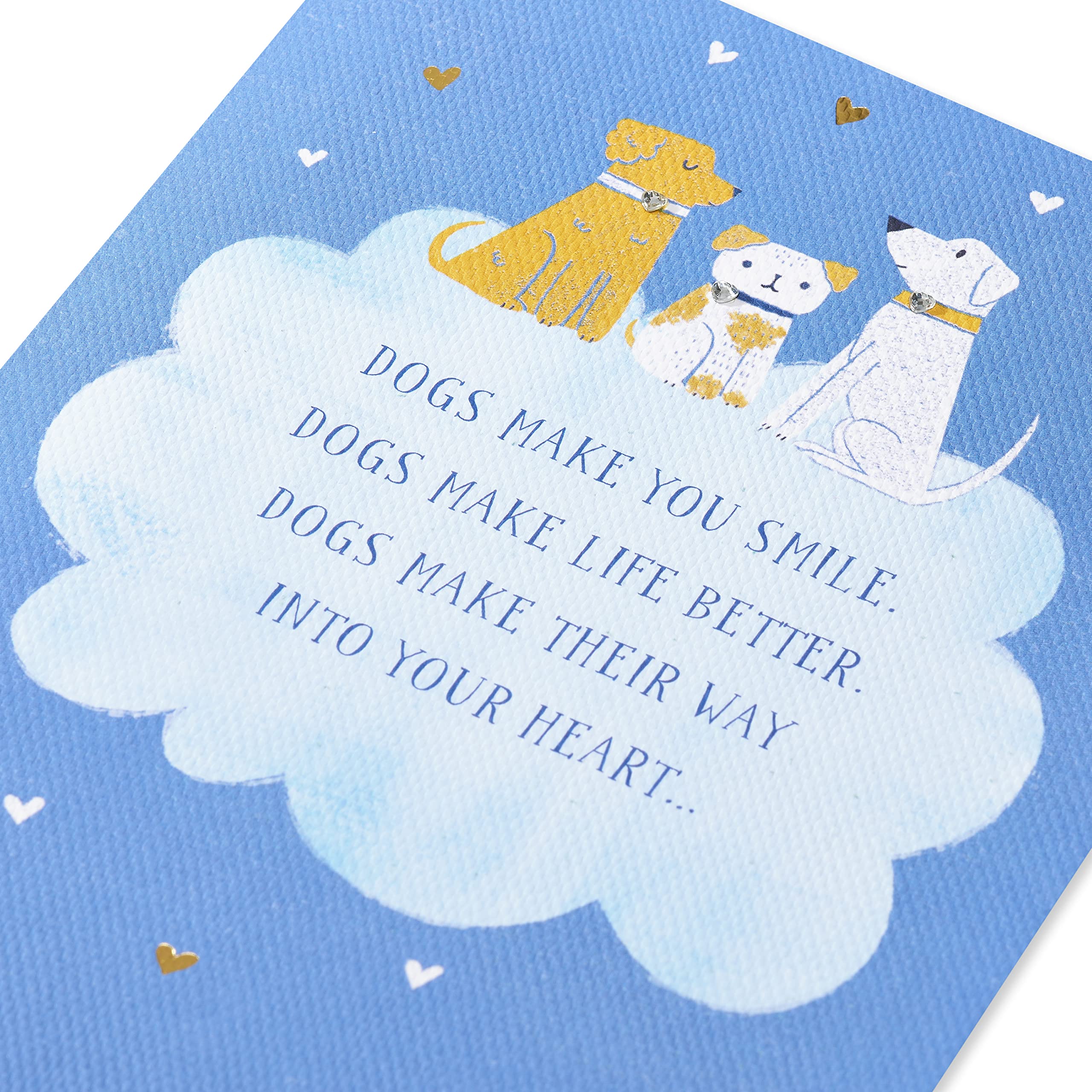 American Greetings Pet Sympathy Card (Dogs Live Forever In Your Heart) - Image 5