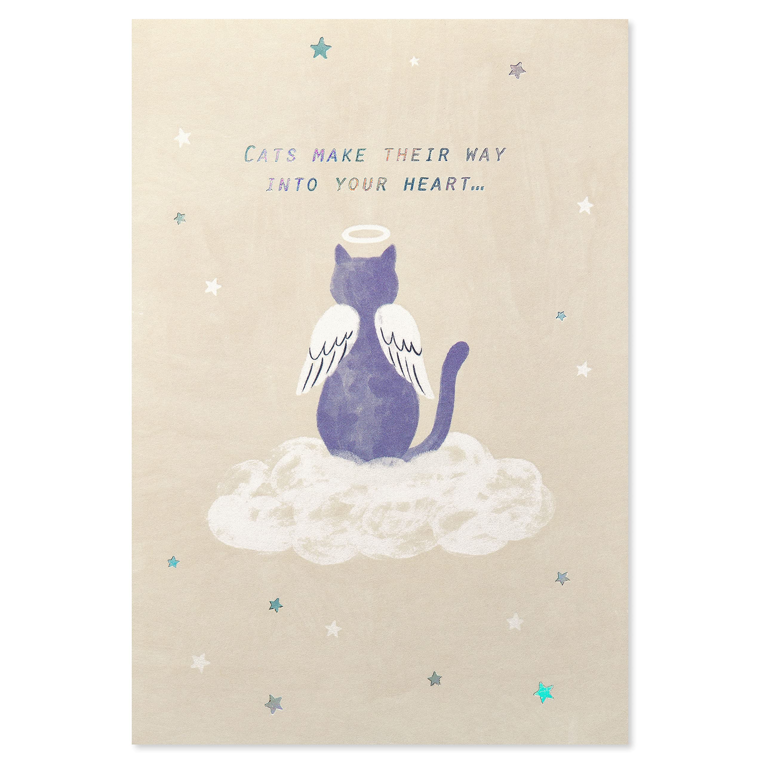 American Greetings Pet Sympathy Card for Cat (They Live Forever) - Image 4