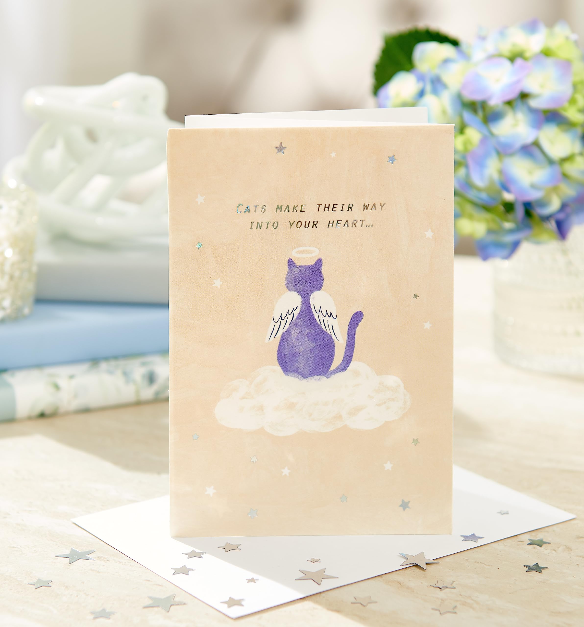 American Greetings Pet Sympathy Card for Cat (They Live Forever) - Image 6
