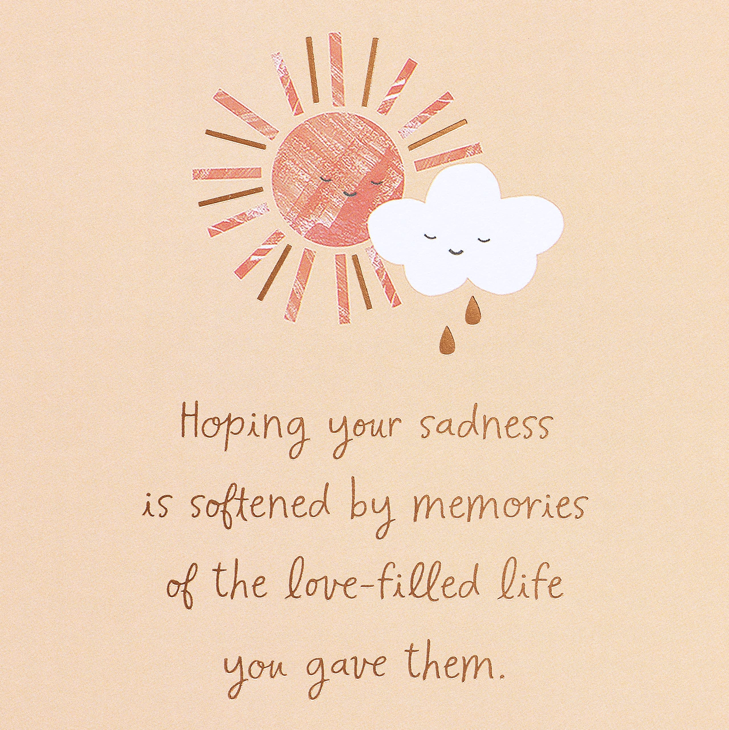 American Greetings Pet Sympathy Card (Love-Filled Life) - Image 3