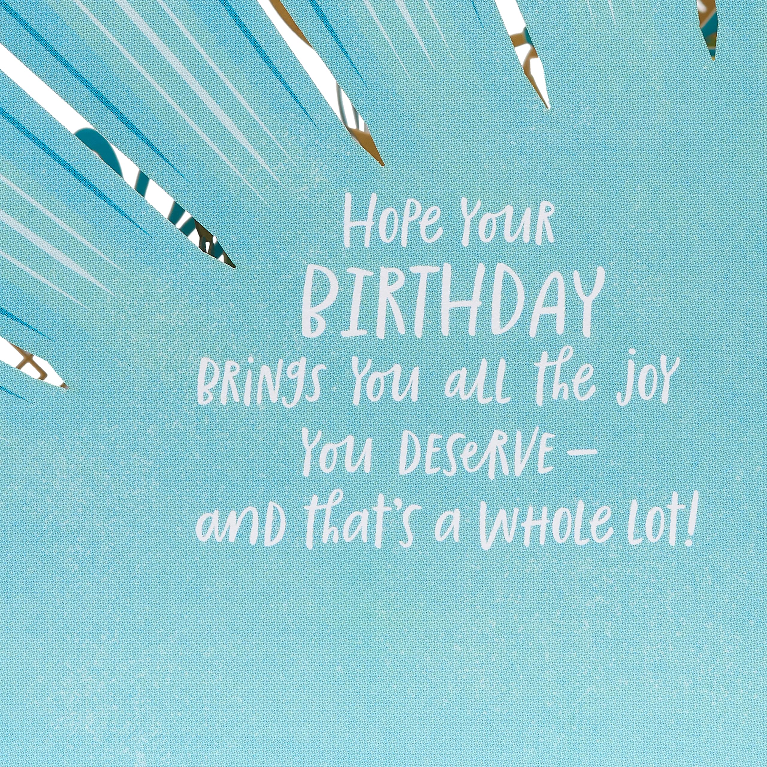 American Greetings Pop Up Birthday Card (All The Joy) - Image 3