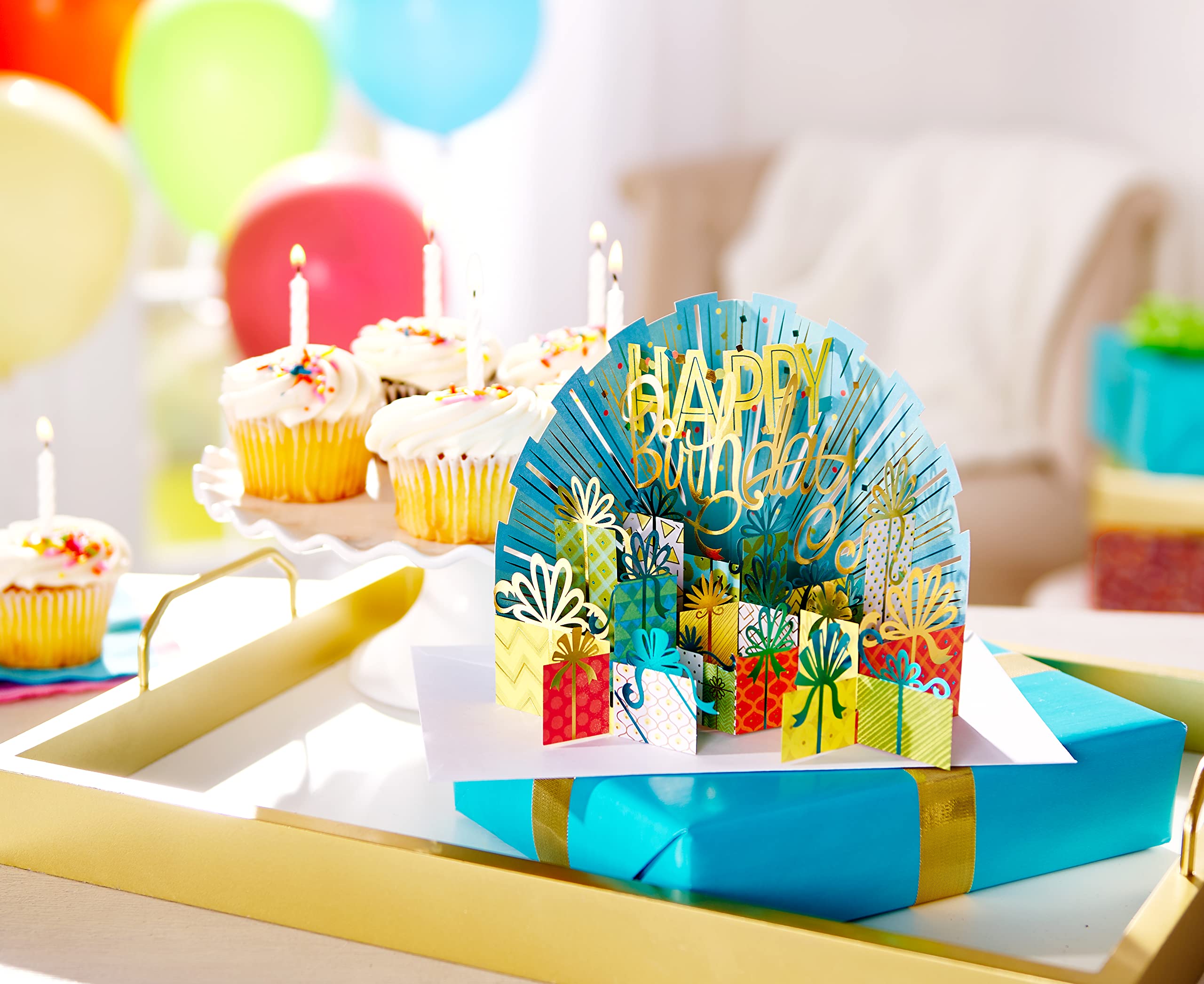American Greetings Pop Up Birthday Card (All The Joy) - Image 8