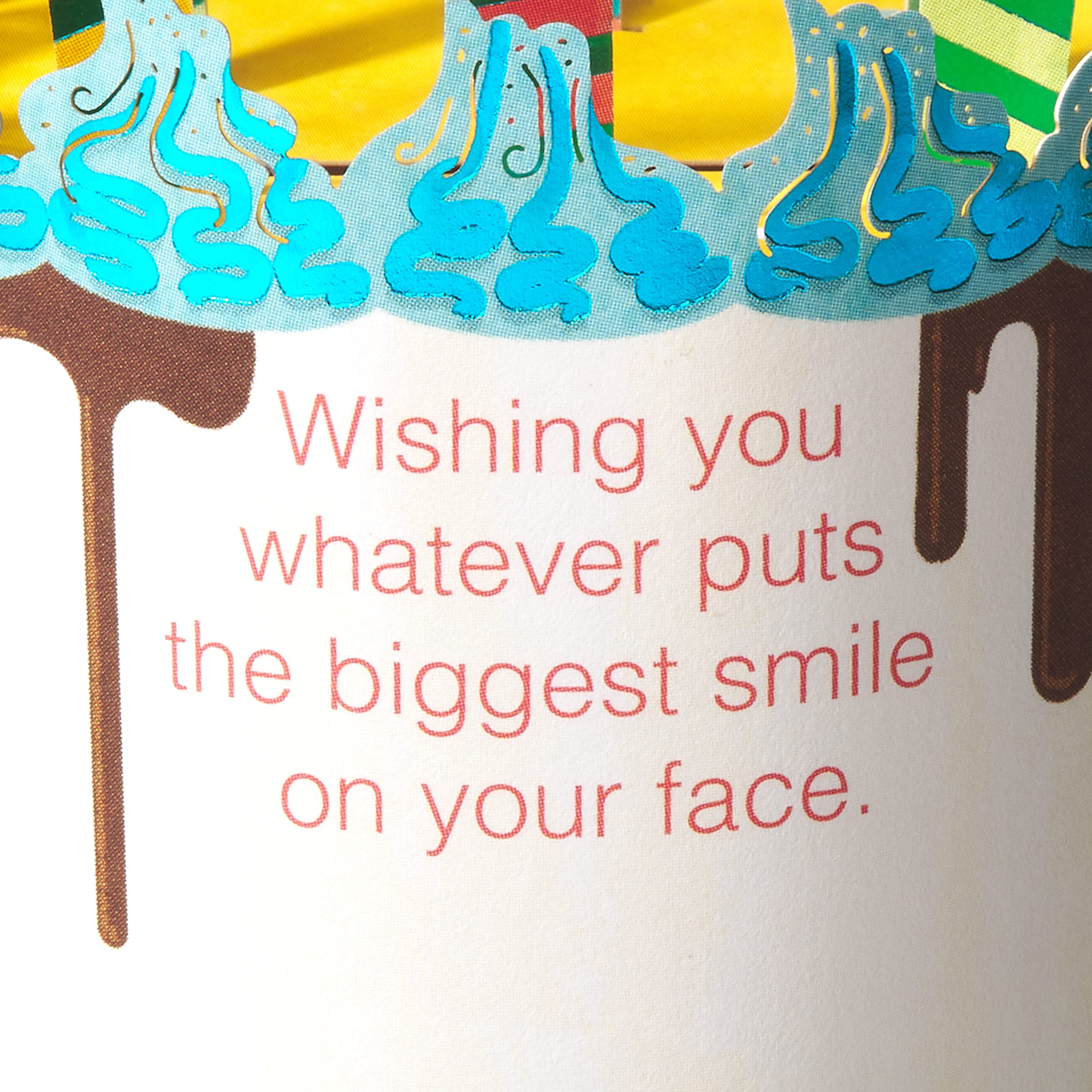 American Greetings Pop Up Birthday Card (Biggest Smile) - Image 3