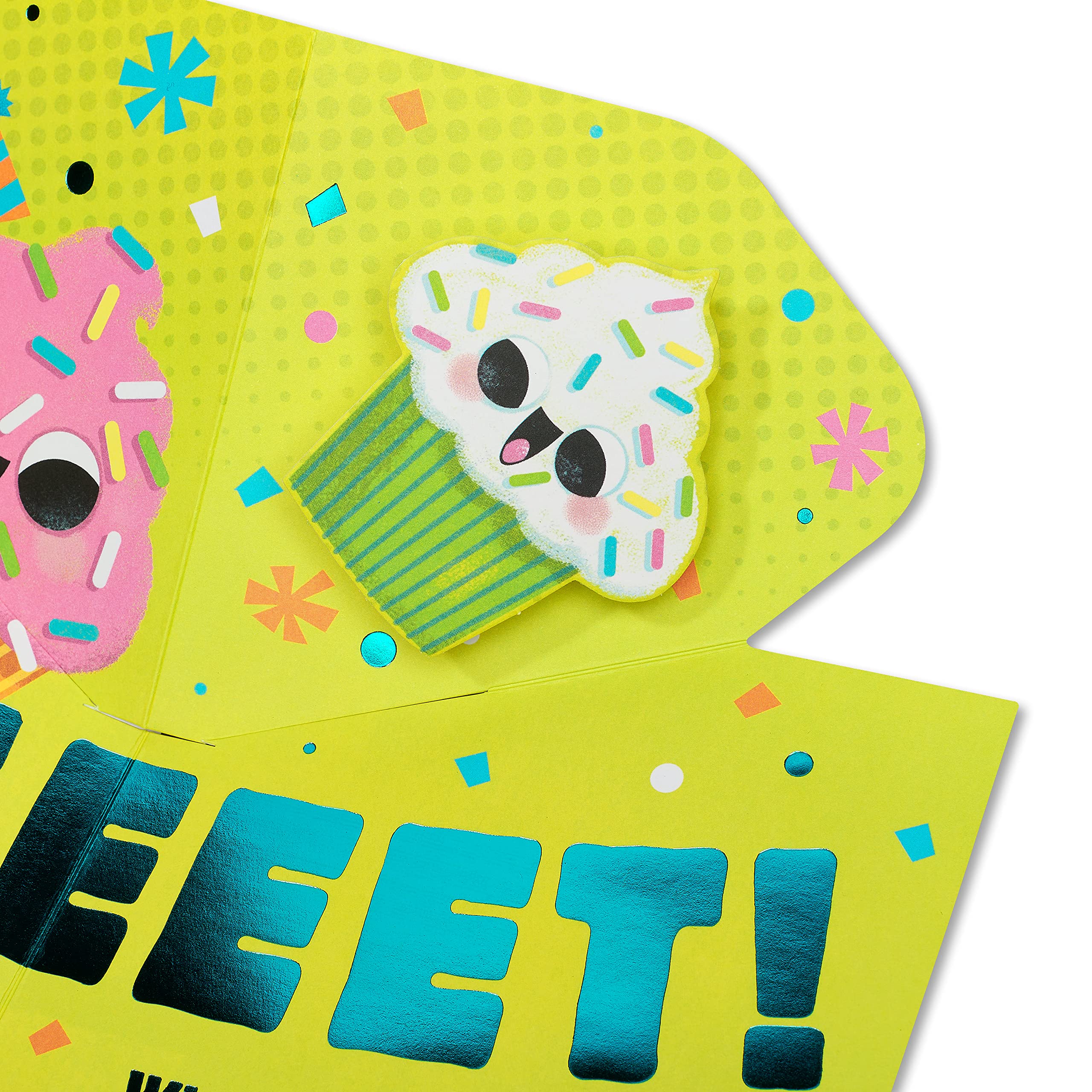 American Greetings Pop Up Birthday Card for Kids (Sweeeet!) - Image 5