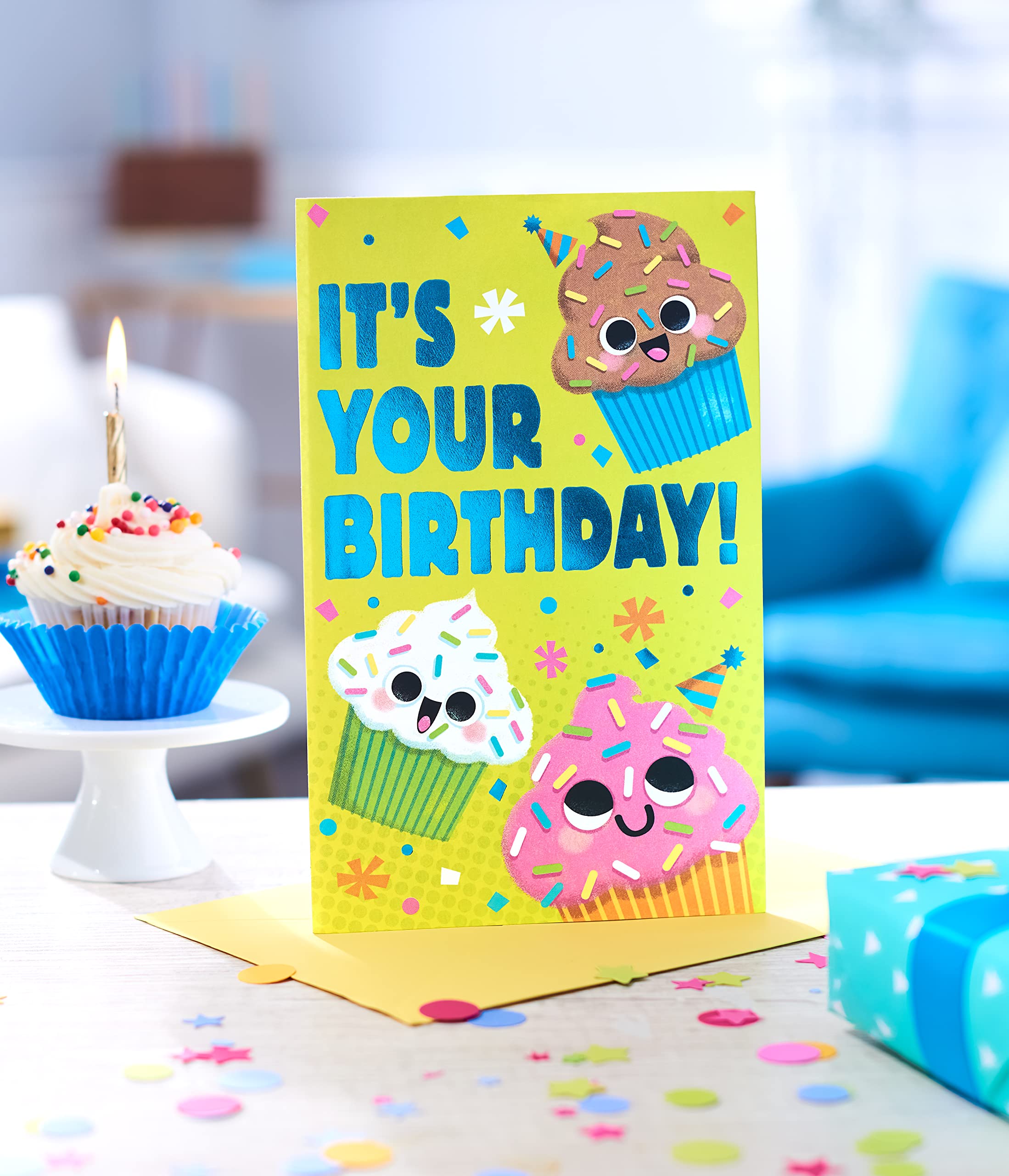 American Greetings Pop Up Birthday Card for Kids (Sweeeet!) - Image 6