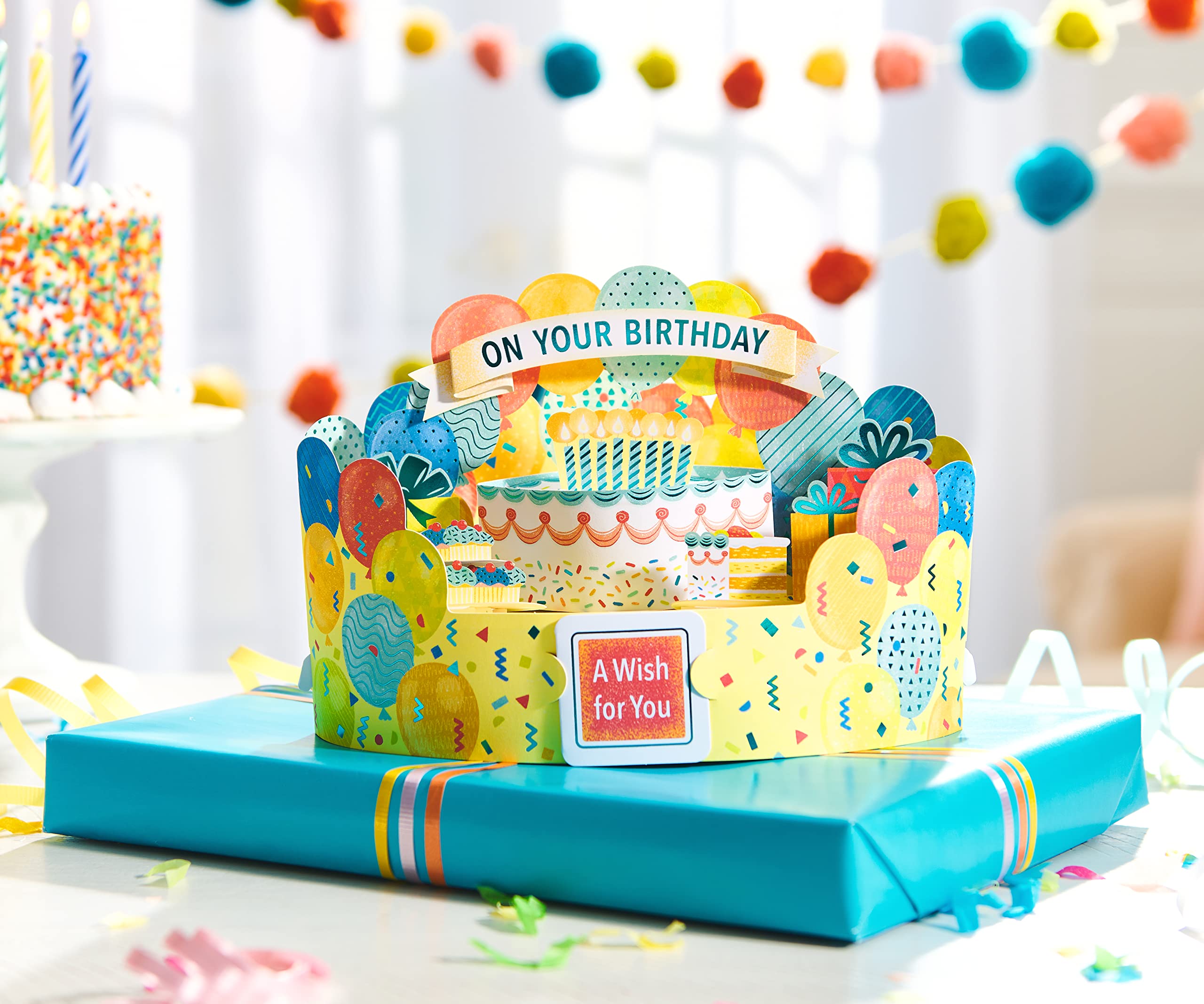 American Greetings Pop Up Birthday Card (Wish For You) - Image 8