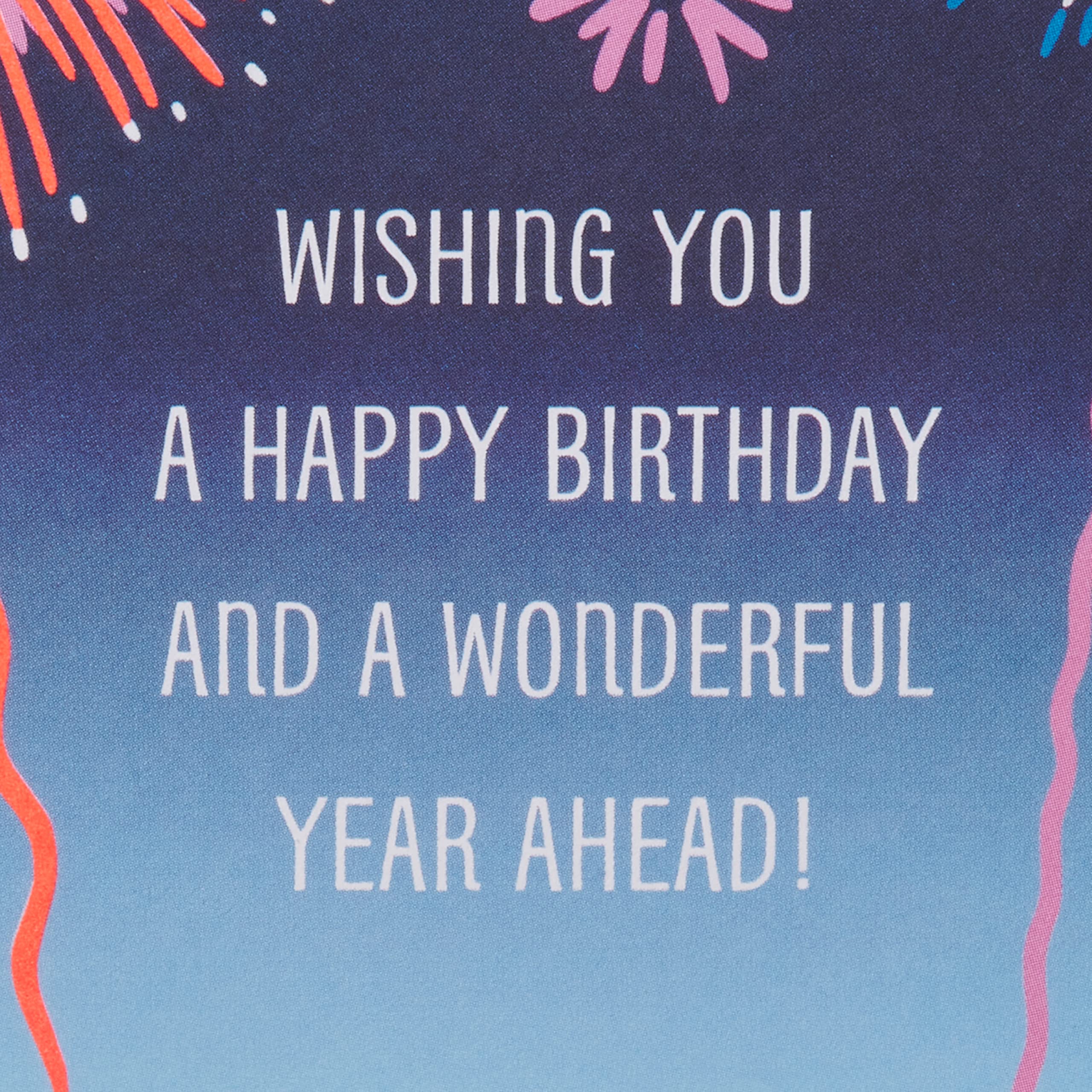 American Greetings Pop Up Birthday Card (Wonderful Year) - Image 3